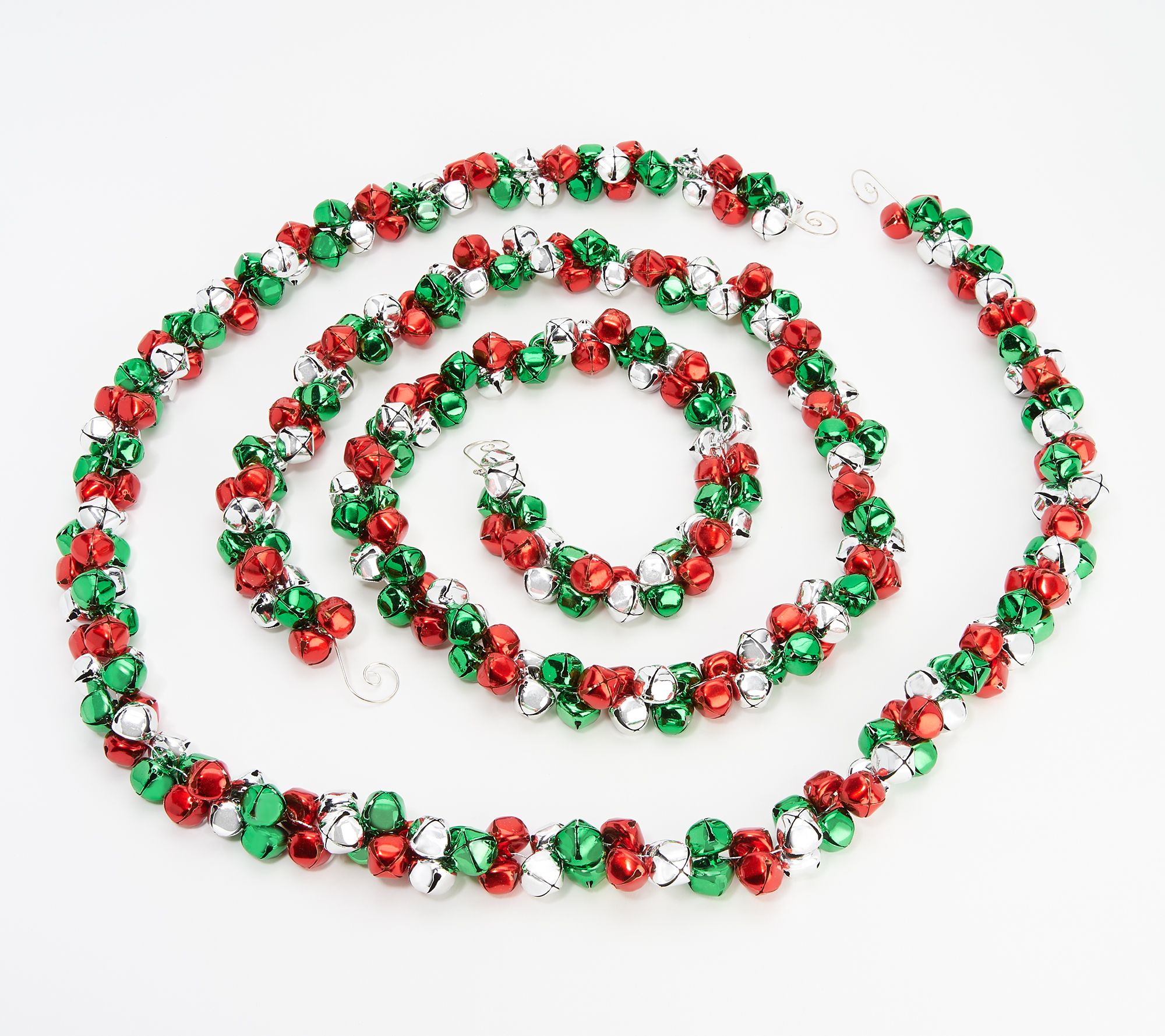 Set of (2) 5' Jingle Bell Garlands by Valerie 