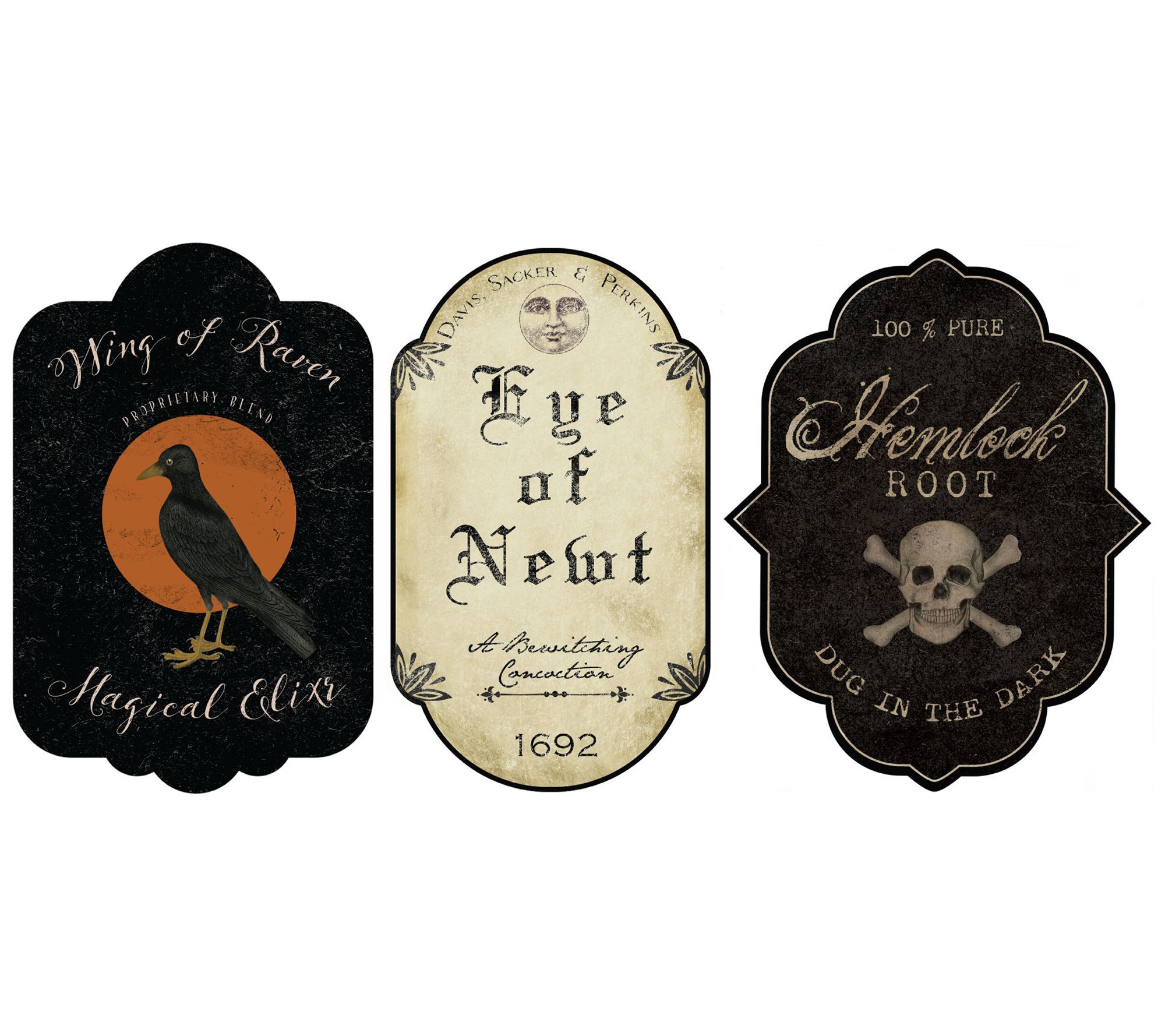 Courtside Market Vintage Halloween 18x30 Decal