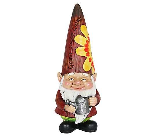 Exhart Red and Yellow Garden Gnome