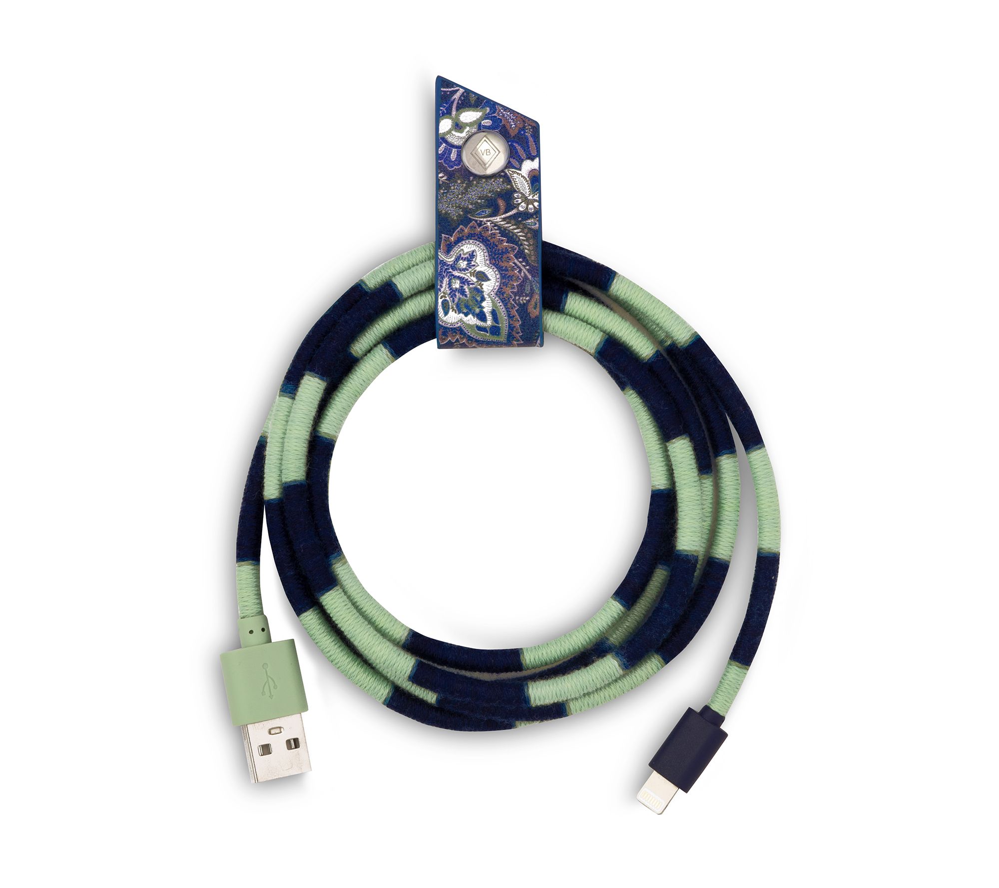 Vera Bradley 5' Tangle Free Charging Cord