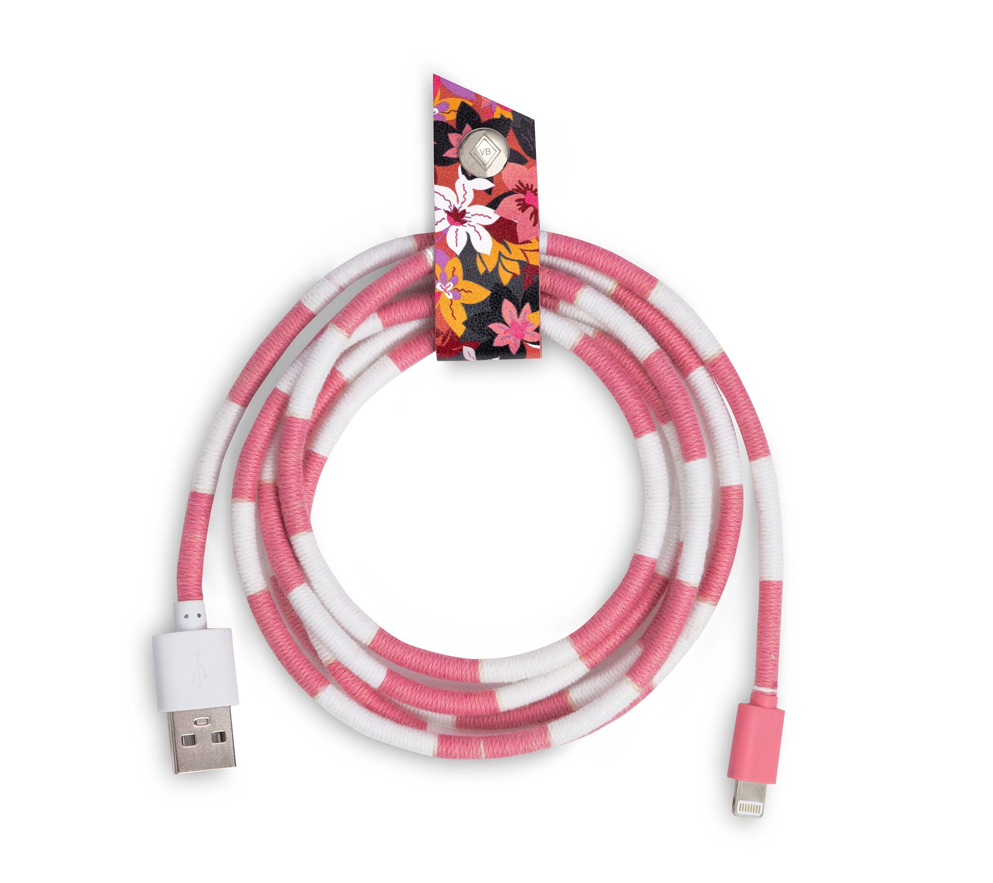 Vera Bradley 5' Tangle Free Charging Cord