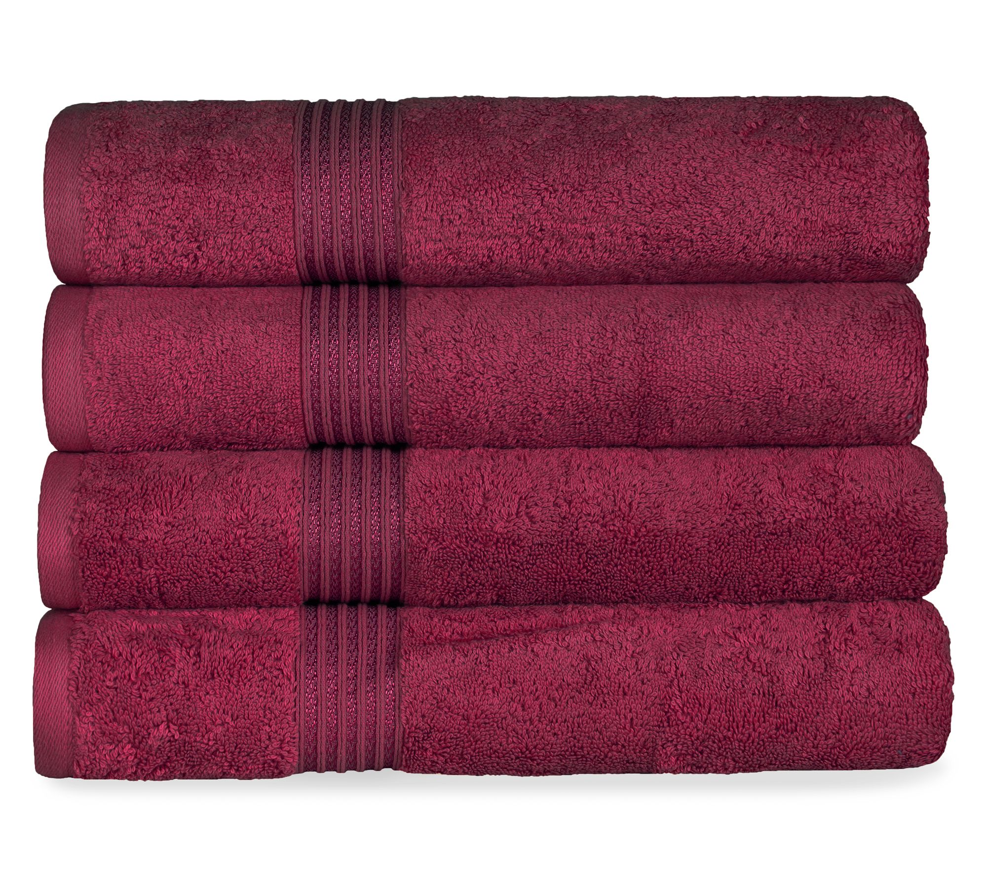 Superior Egyptian Cotton 4-Piece Heritage Bath Towel Set