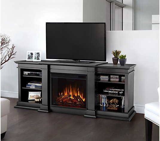 Real Flame Fresno Entertainment Indoor, Valmont Entertainment Center Electric Fireplace In White By Real Flame