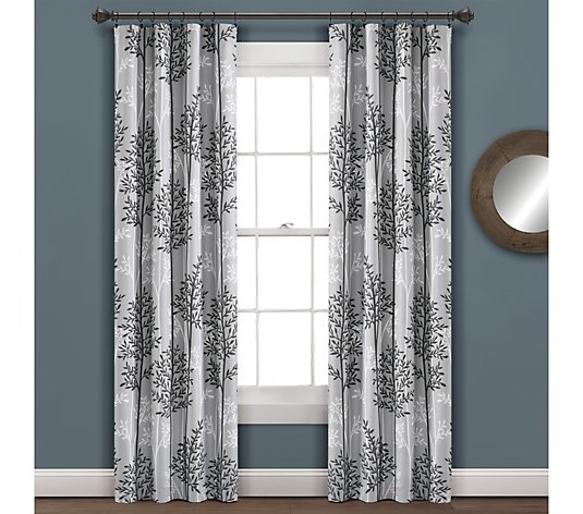 Linear Tree Insulated Blackout 38"x84" Window Panels by Lush