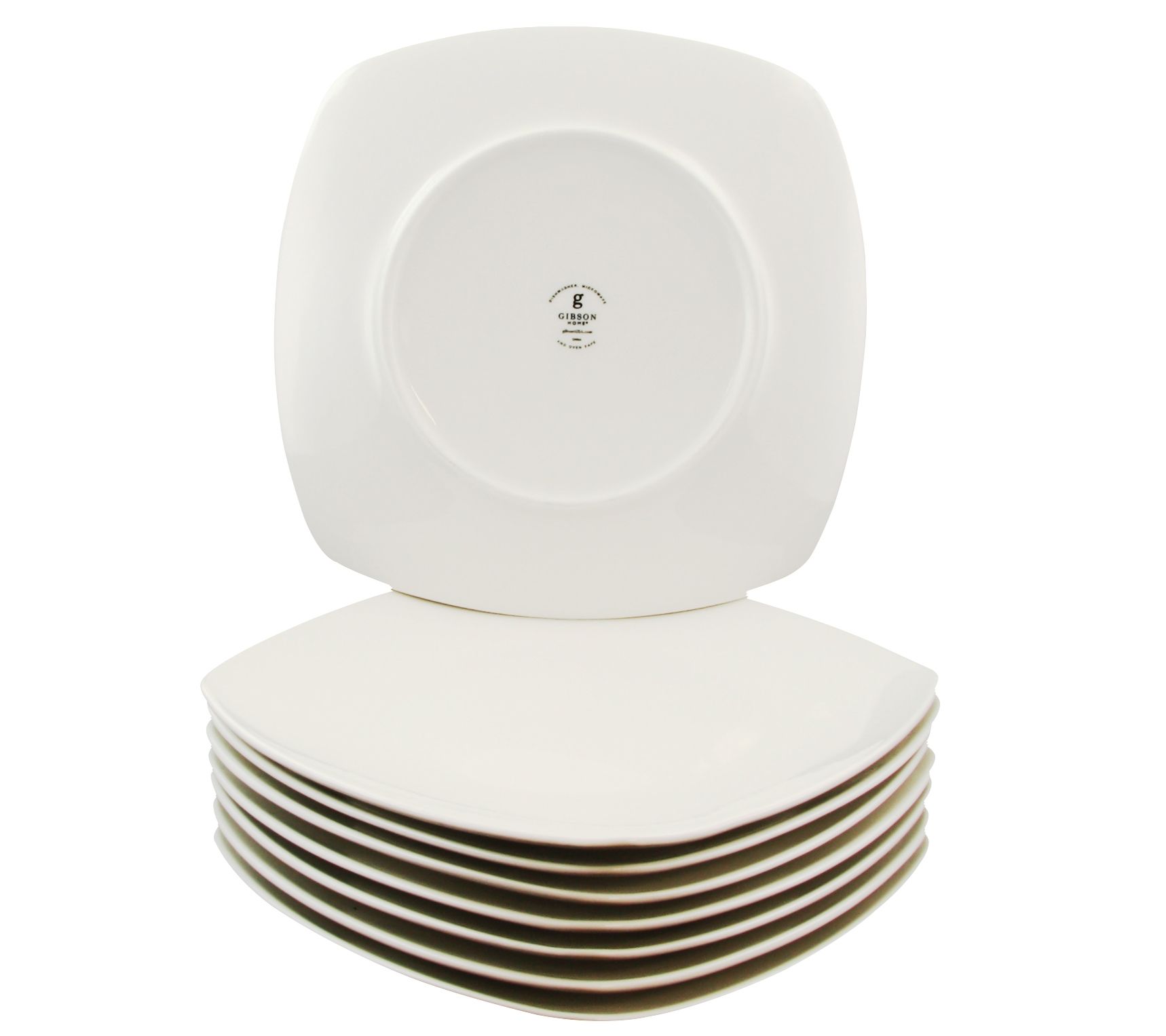 Gibson Zen Buffetware 8Piece Dinner Plate Set