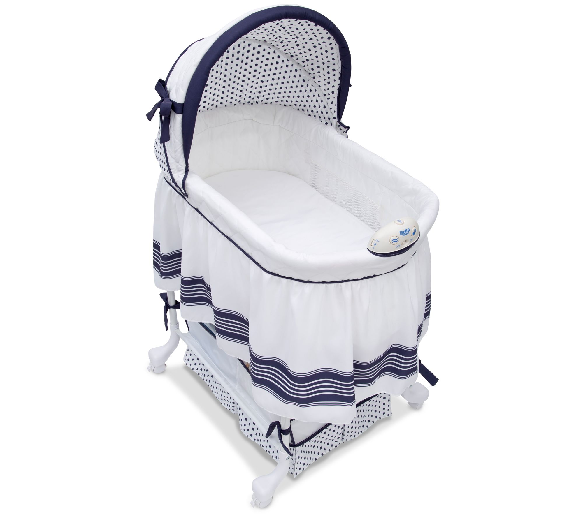 delta marina smooth glide bassinet