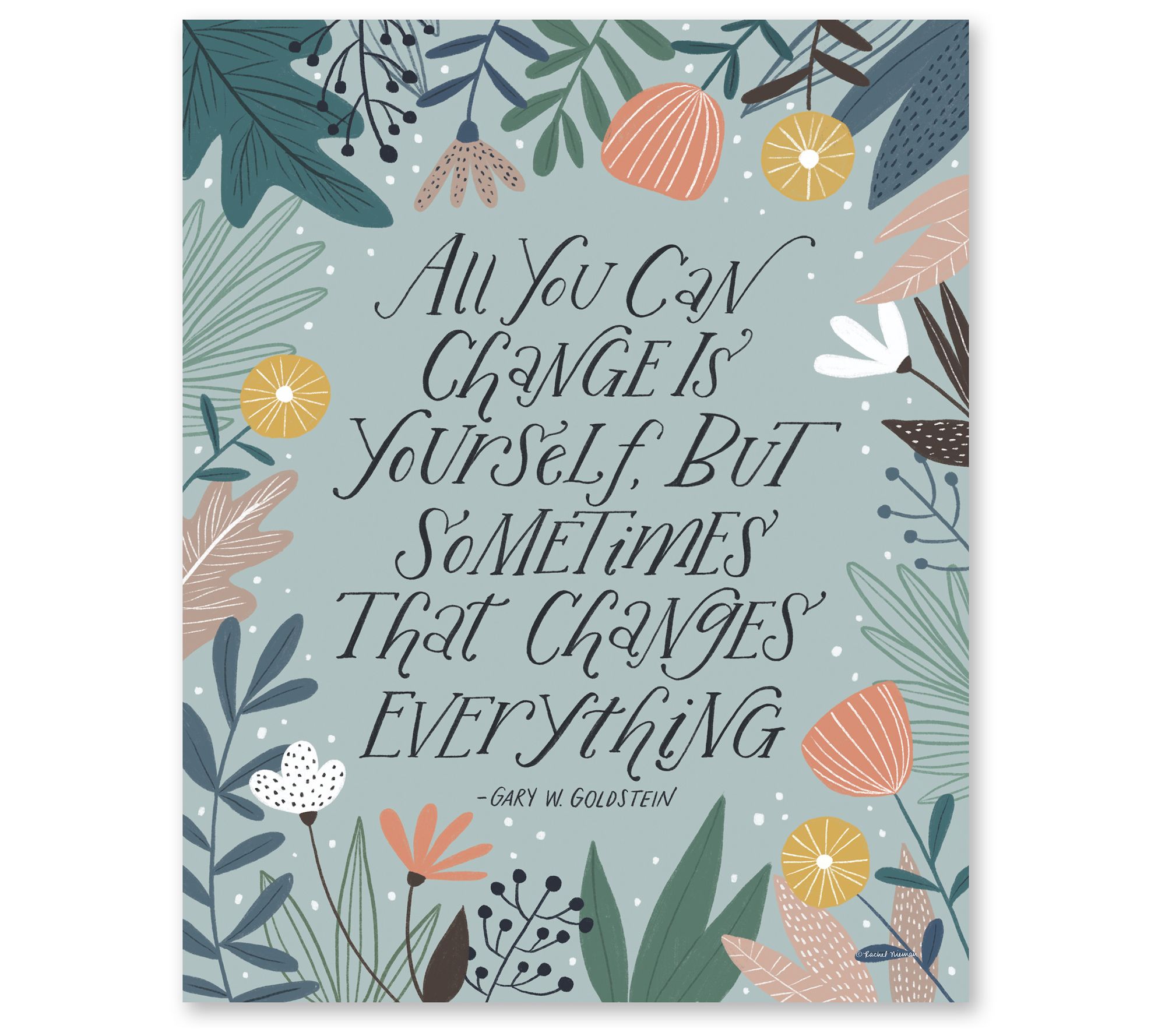 Courtside Market Change 16x20 Canvas Wall Art