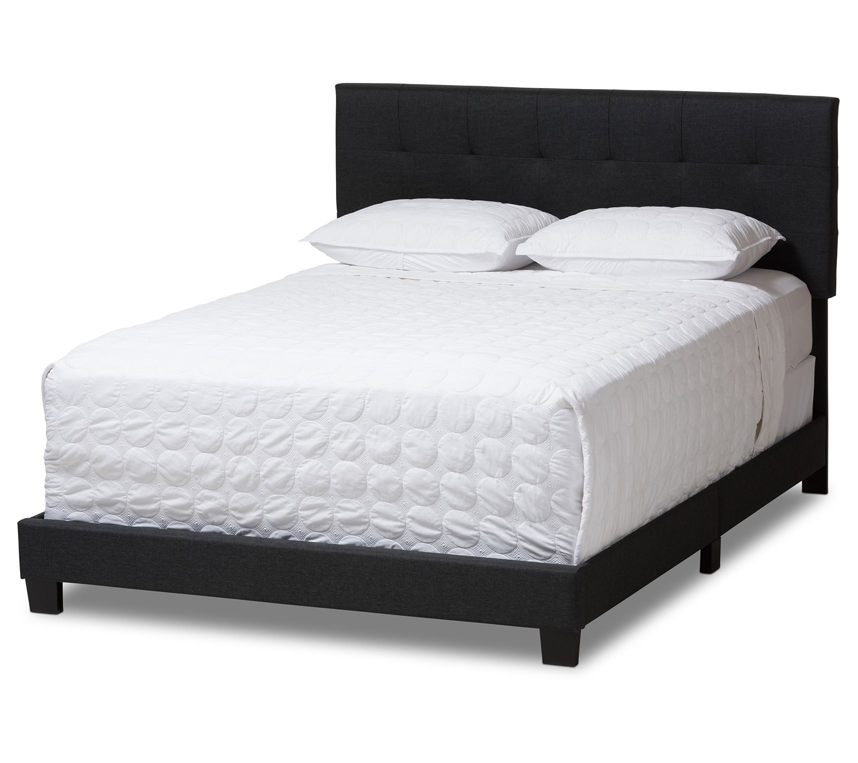 Brookfield Modern and Contemporary Fabric QueenSize Bed