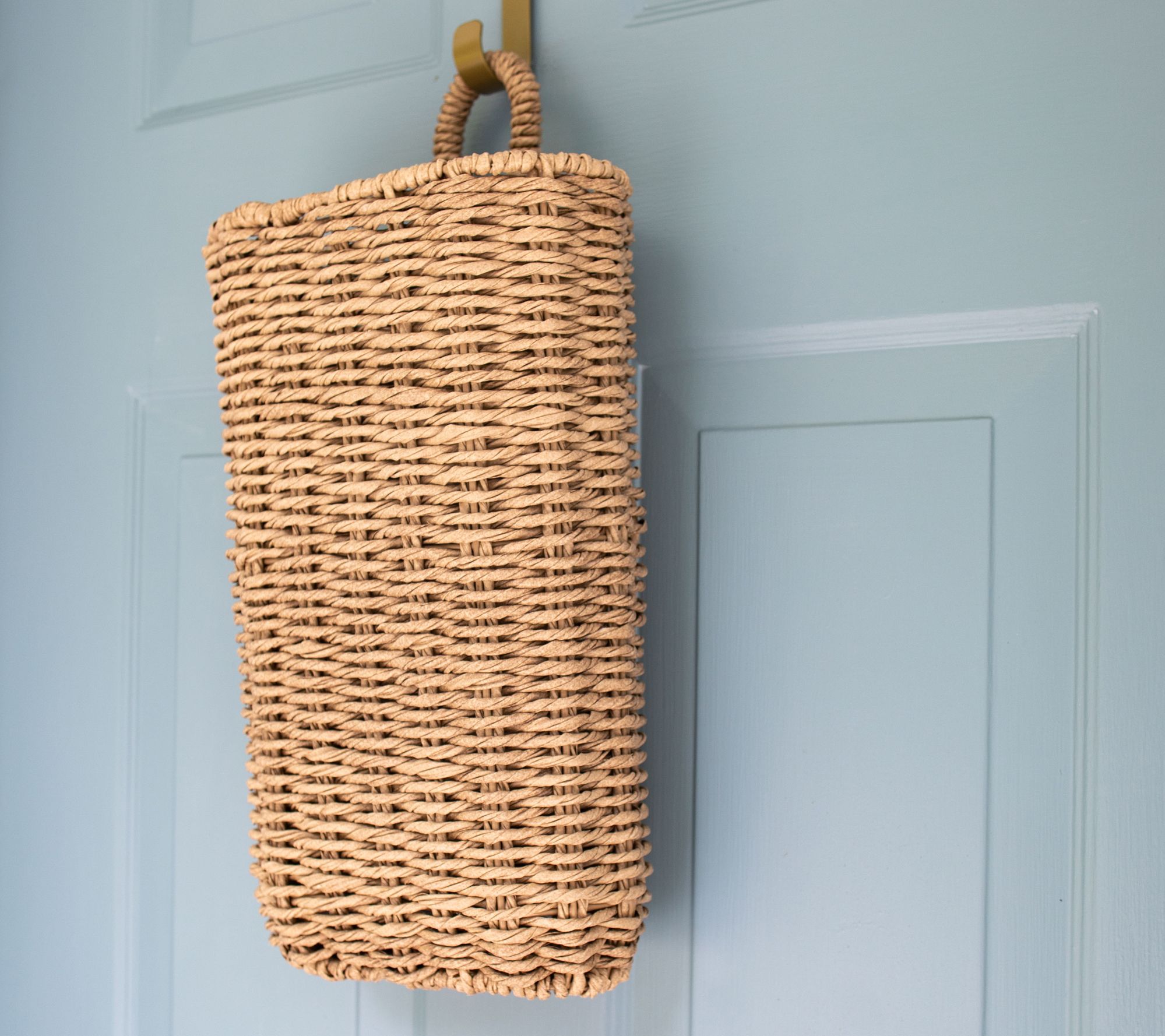 Indoor/Outdoor 17 Woven Door Basket by Lauren McBride