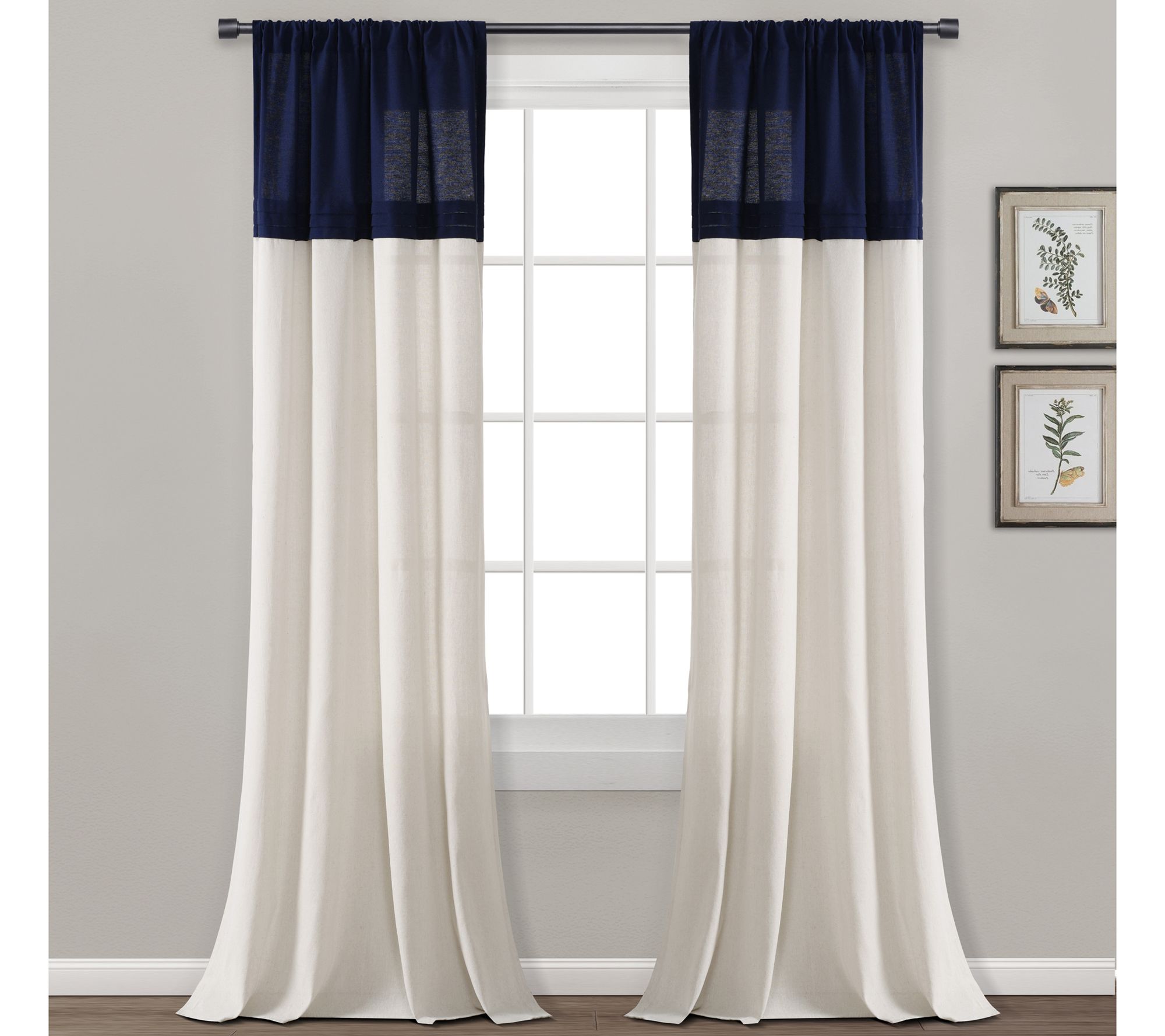 Farmhouse Faux Colorblock 40X84 by Lush Decor