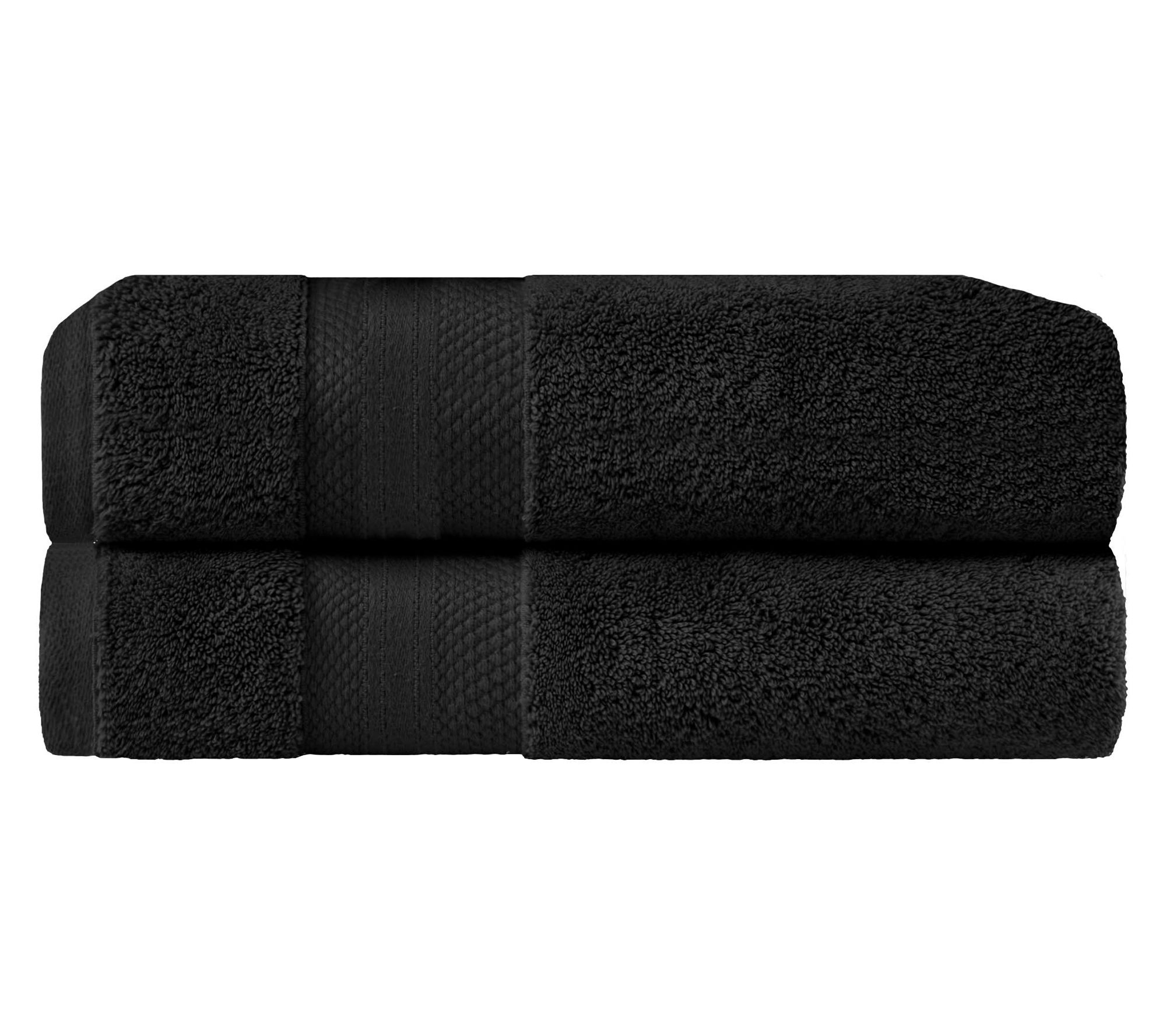 Superior Turkish Cotton Solid 2-PC Ultra-Plush Bath Towel Set