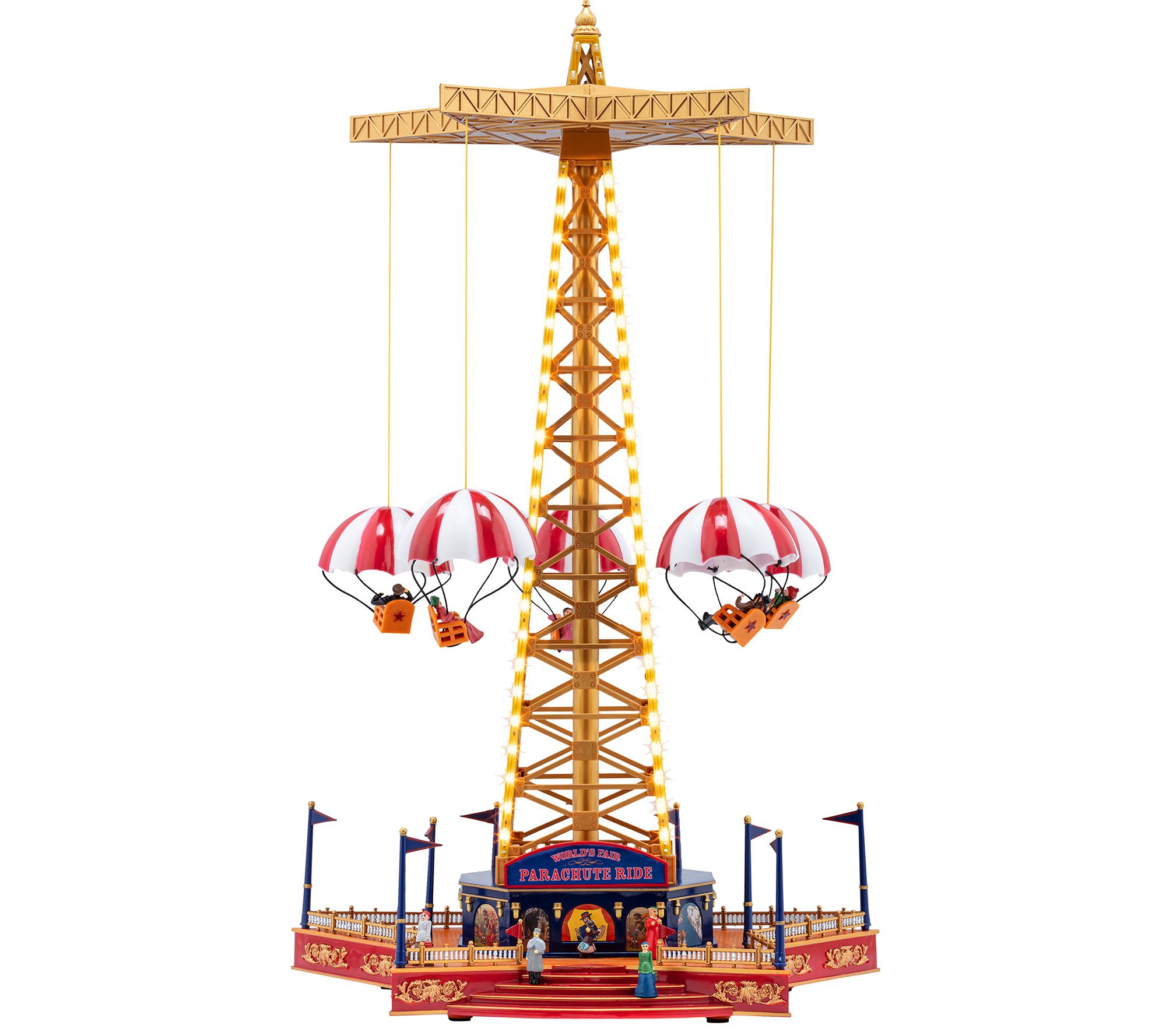 Mr. Christmas World's Fair Grand Ferris Wheel - QVC.com