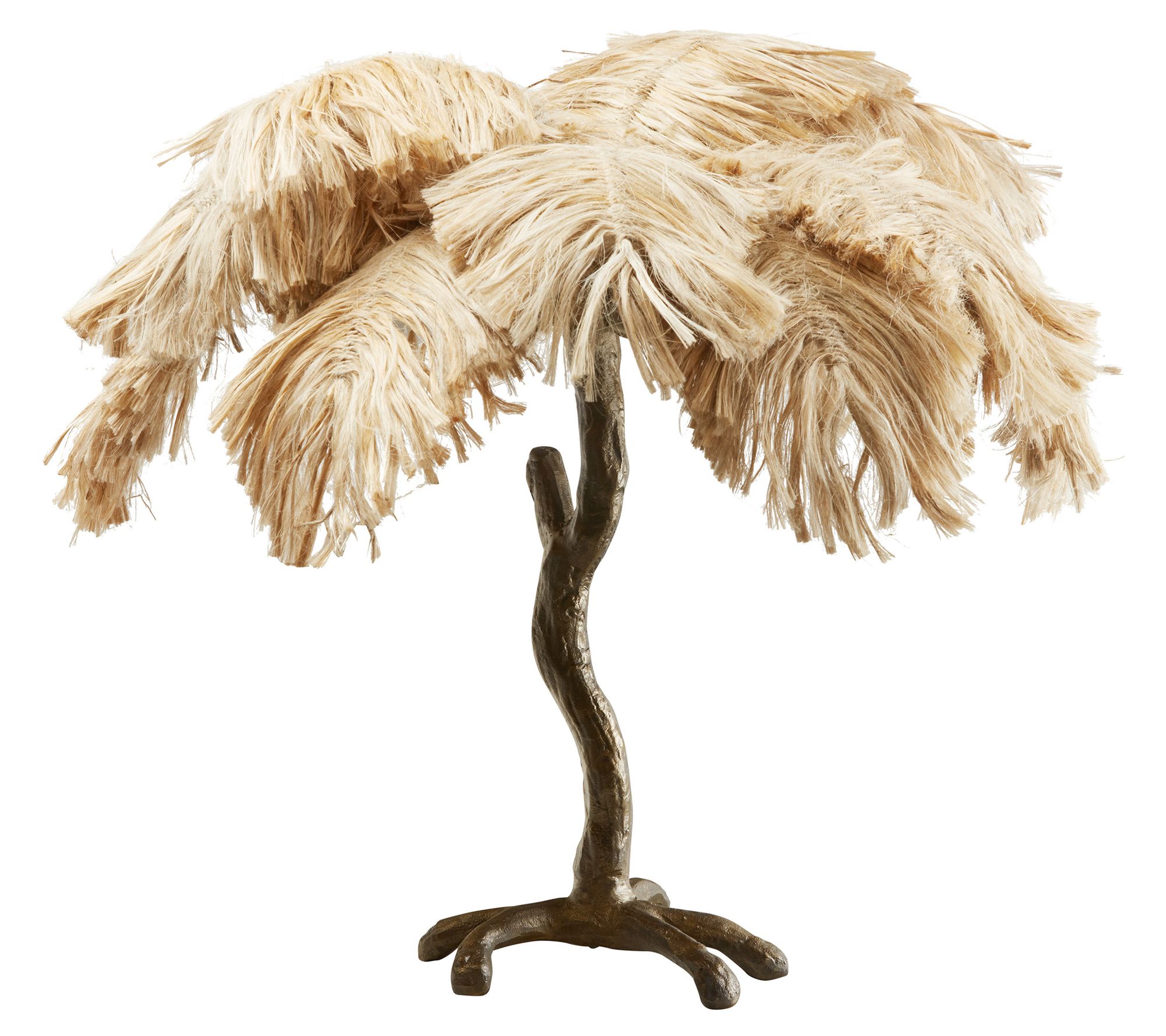 River of Goods 30"H Bohemian Jute Tree Table Lamp