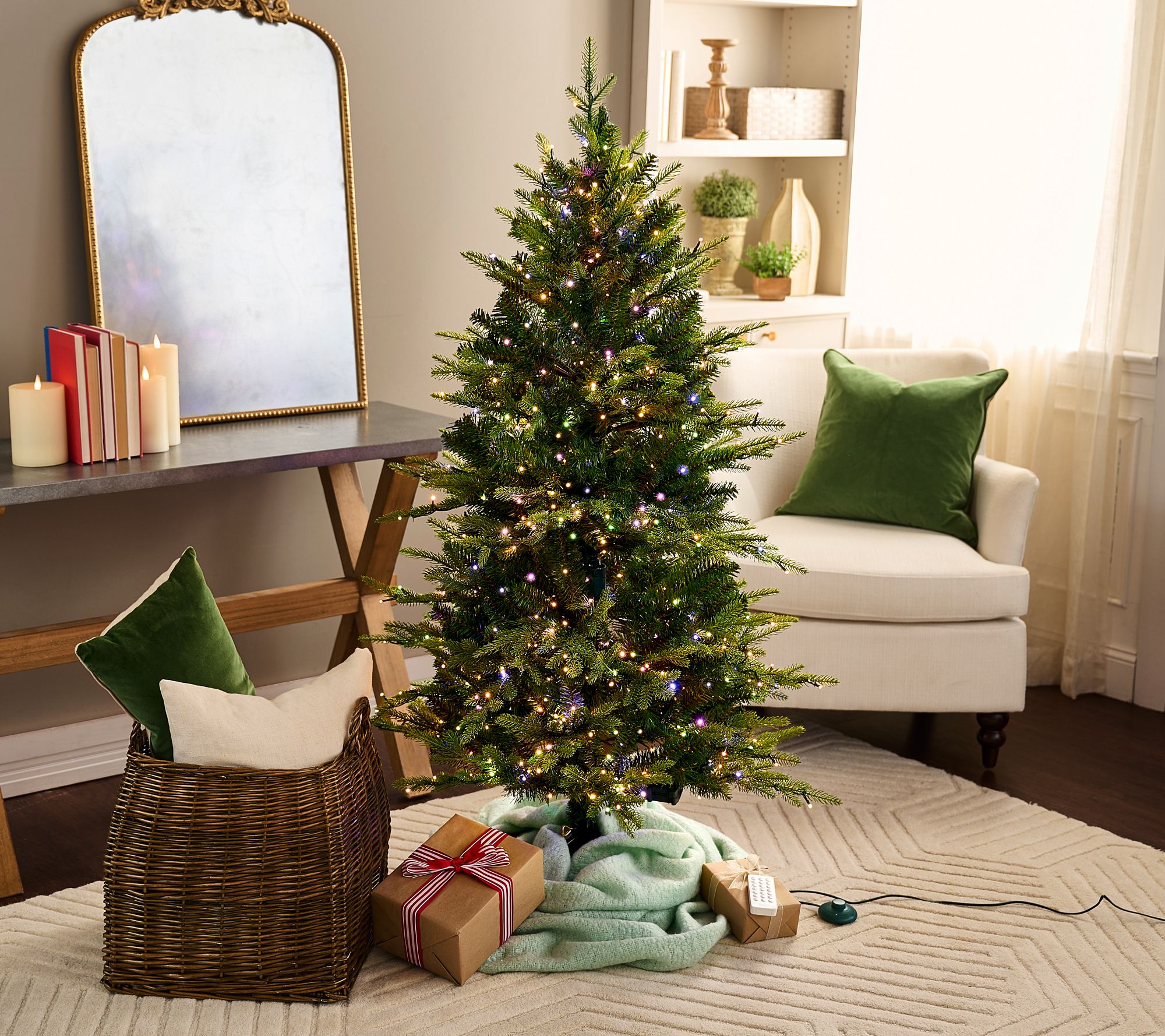 "As Is" Bethlehem Lights 5' Micro LED Christmas Tree