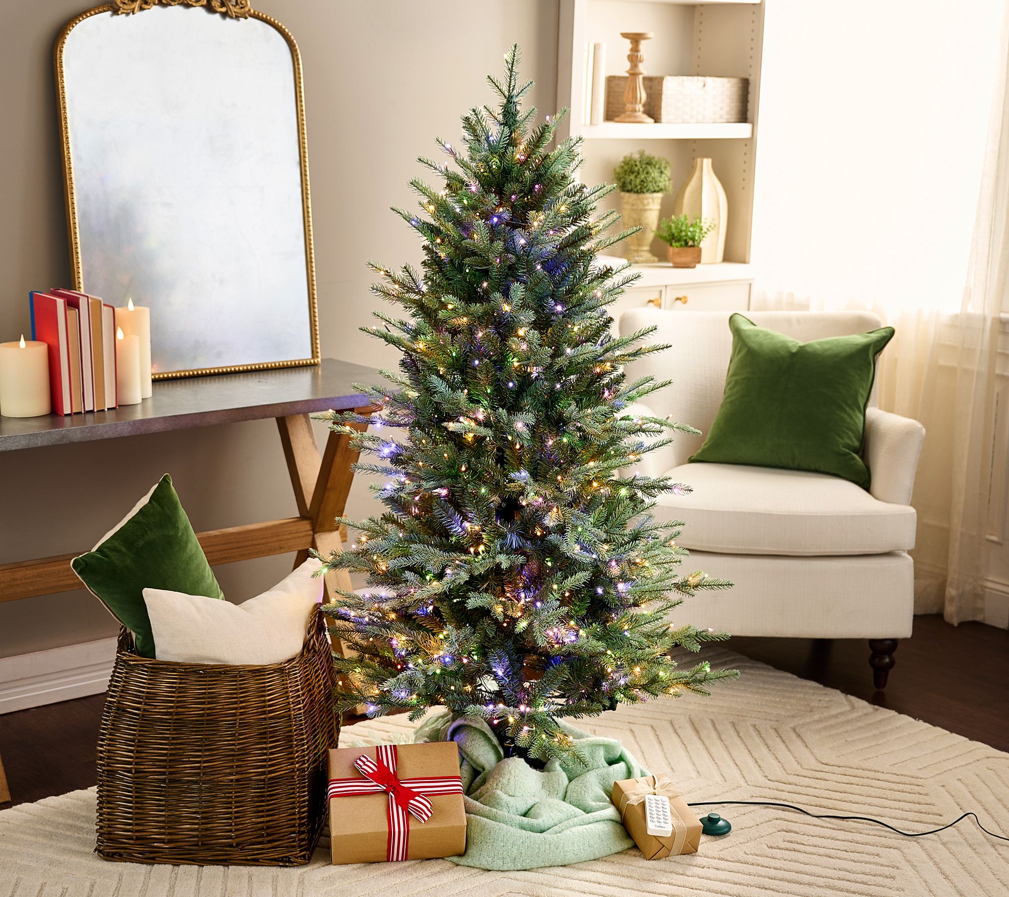 "As Is" Bethlehem Lights 5' Micro LED Christmas Tree