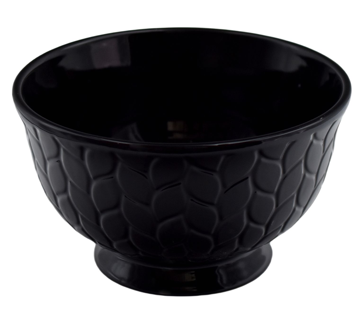 Temp-tations Carved Willow 2-Quart Pedestal Bowl