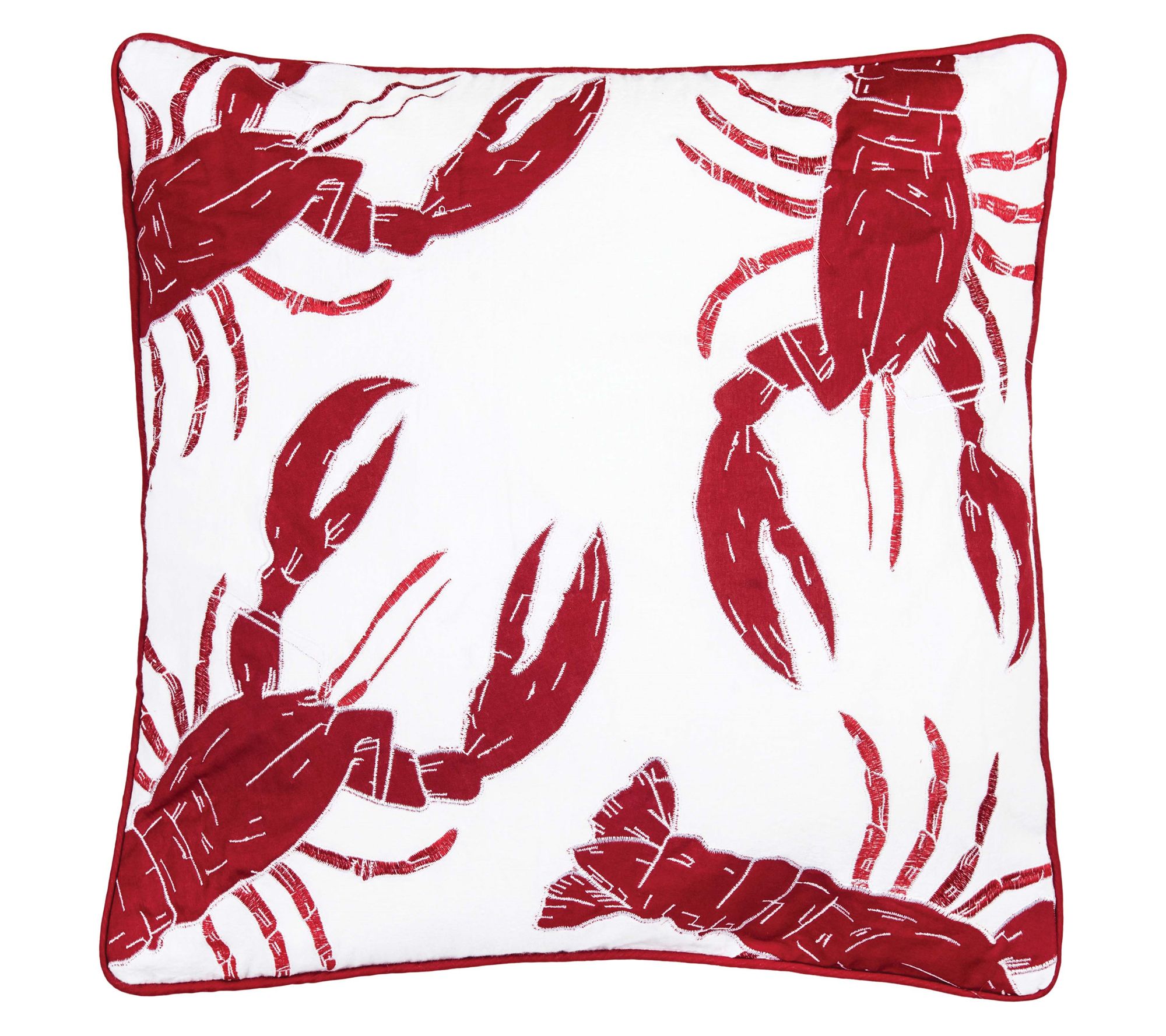 Lobster Throw Pillow by Valerie