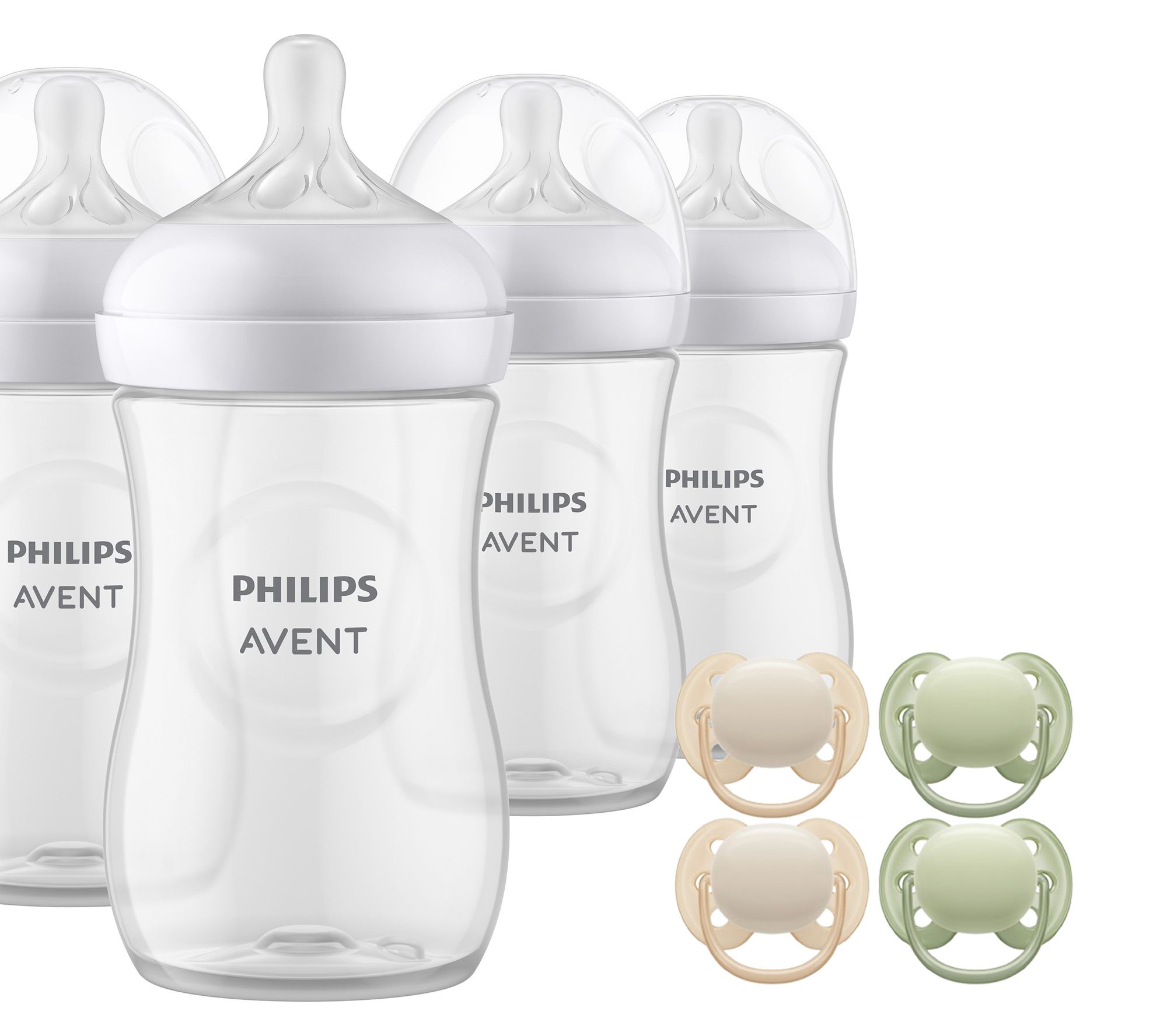 Philips Ultra Soft Pacifier 0-6m + Natural Response Bottle