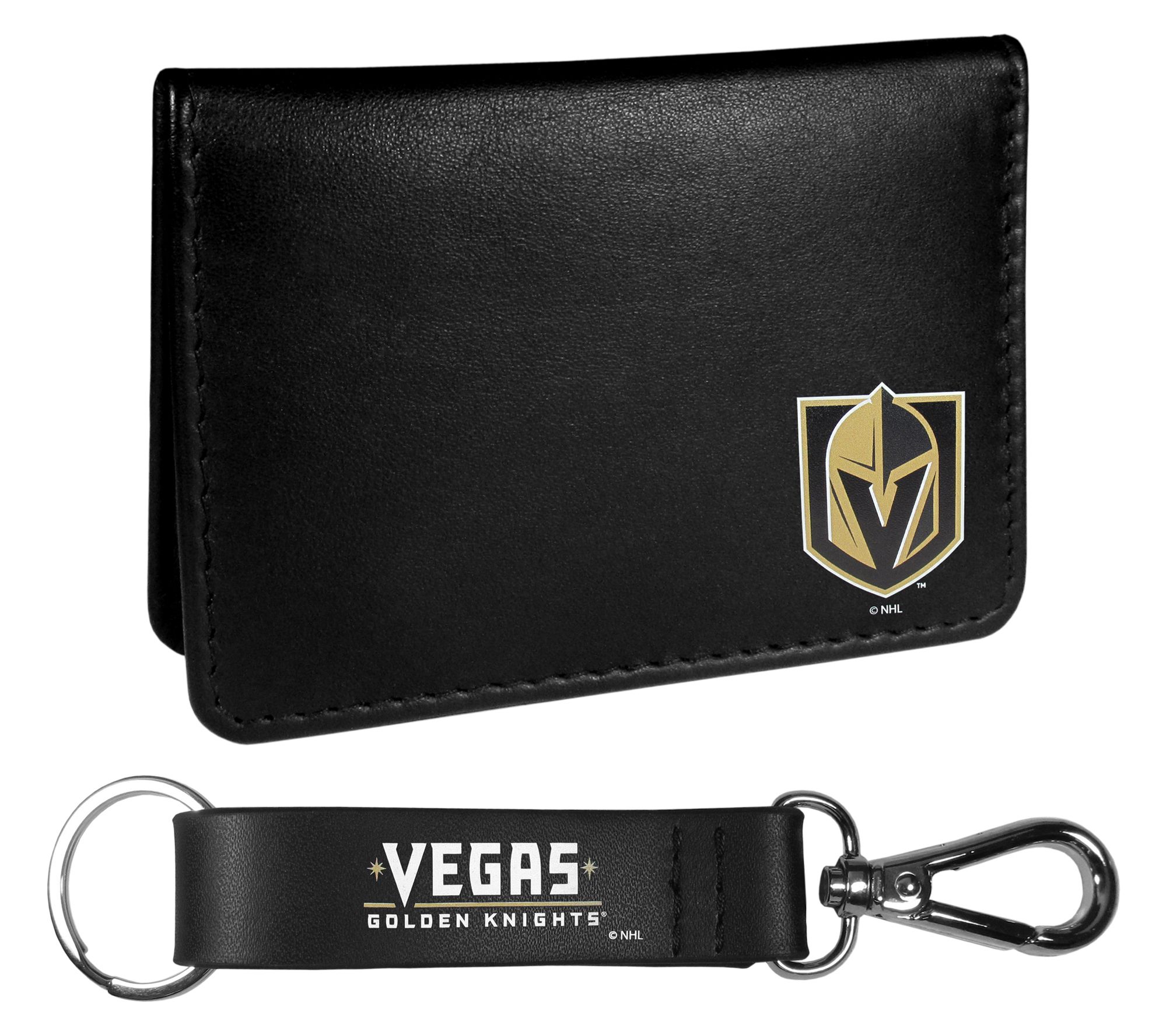 Siskiyou Sports NHL Weekend Bi-fold Wallet & Strap Key Chain