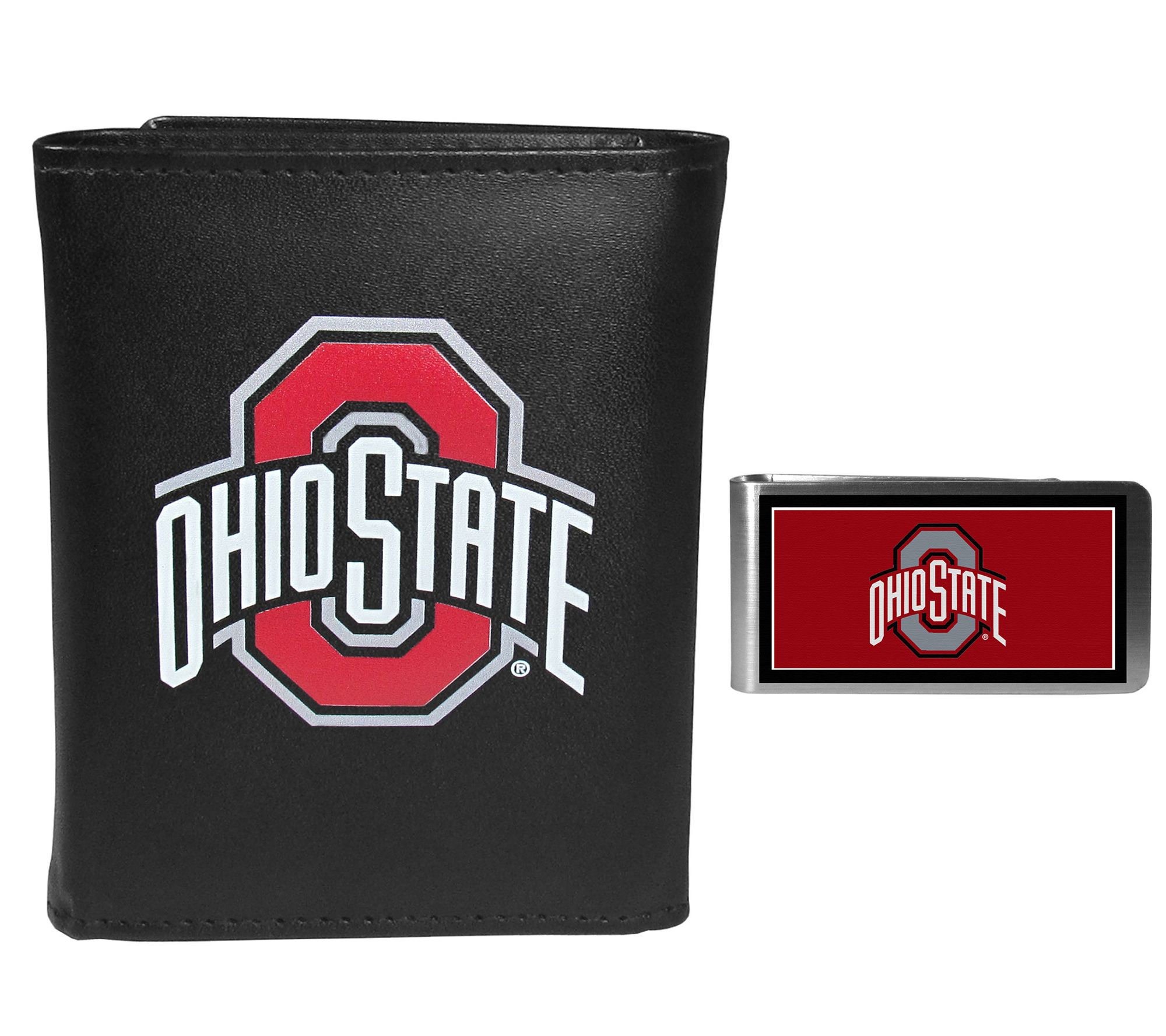 Siskiyou Sports College Tri-fold Wallet & ColorMoney Clip