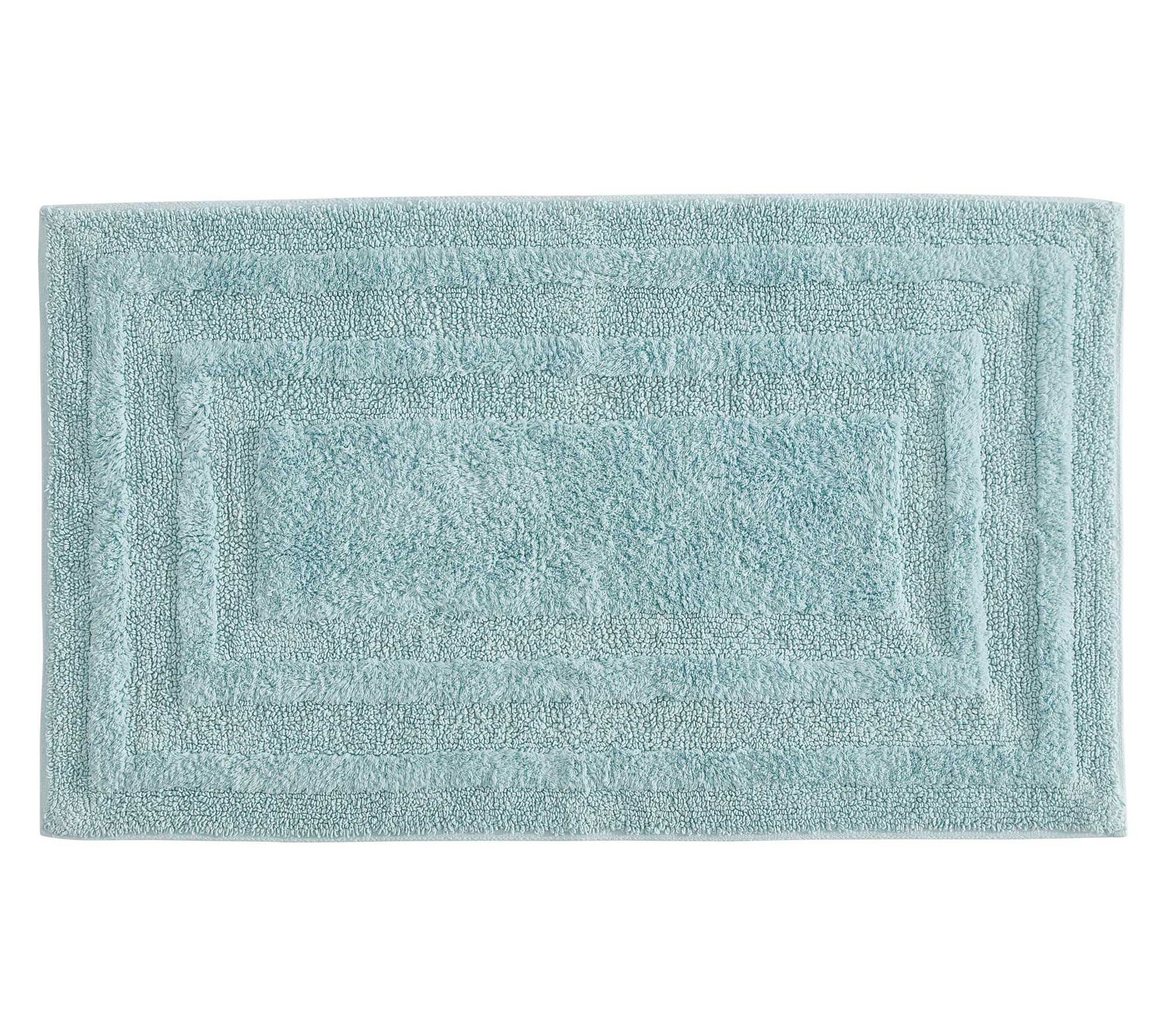 Eddie Bauer Logan Sea Blue Bath Rug