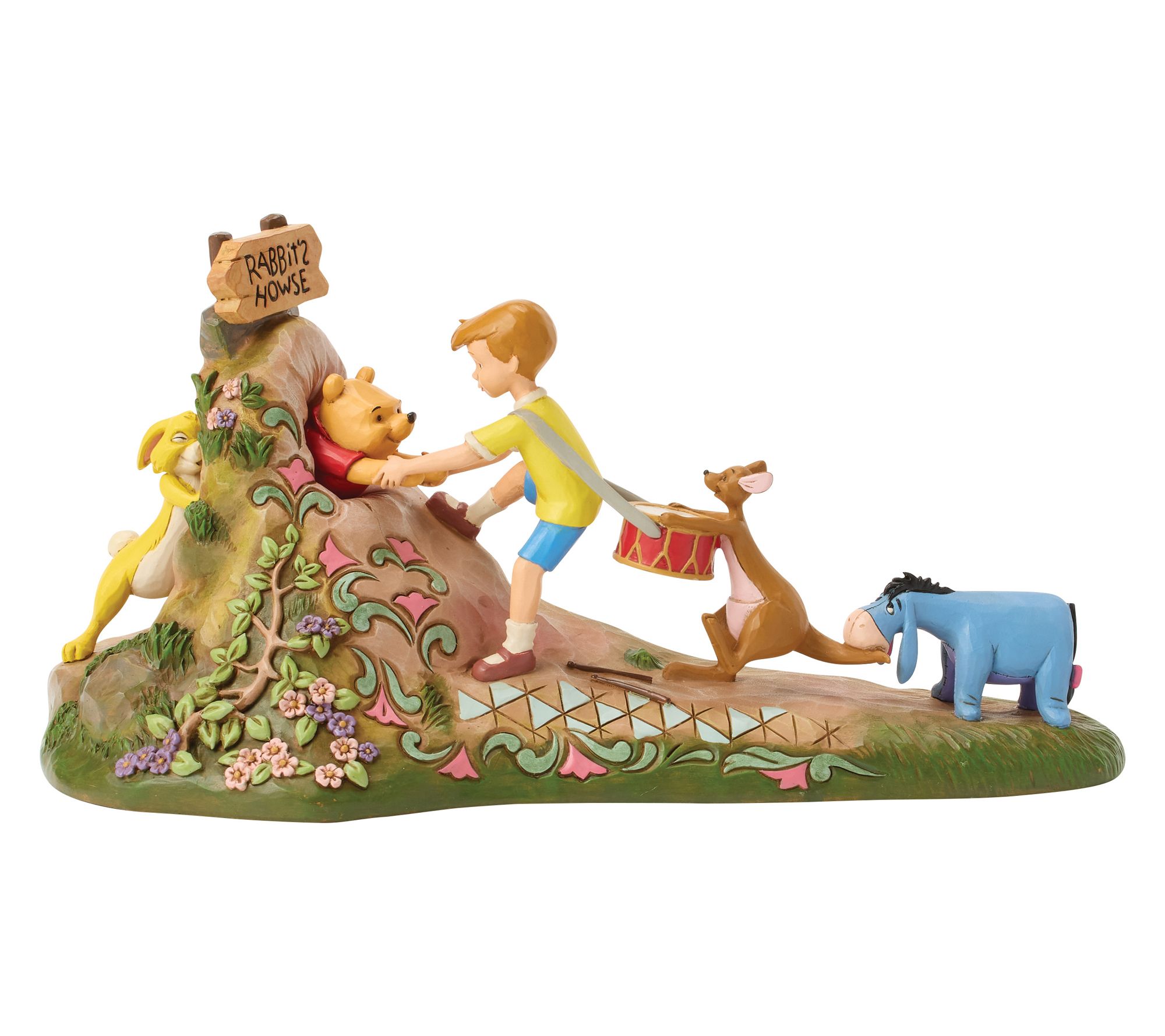 Jim Shore Disney Traditions Pooh & Friends Figu ine 5.5in H