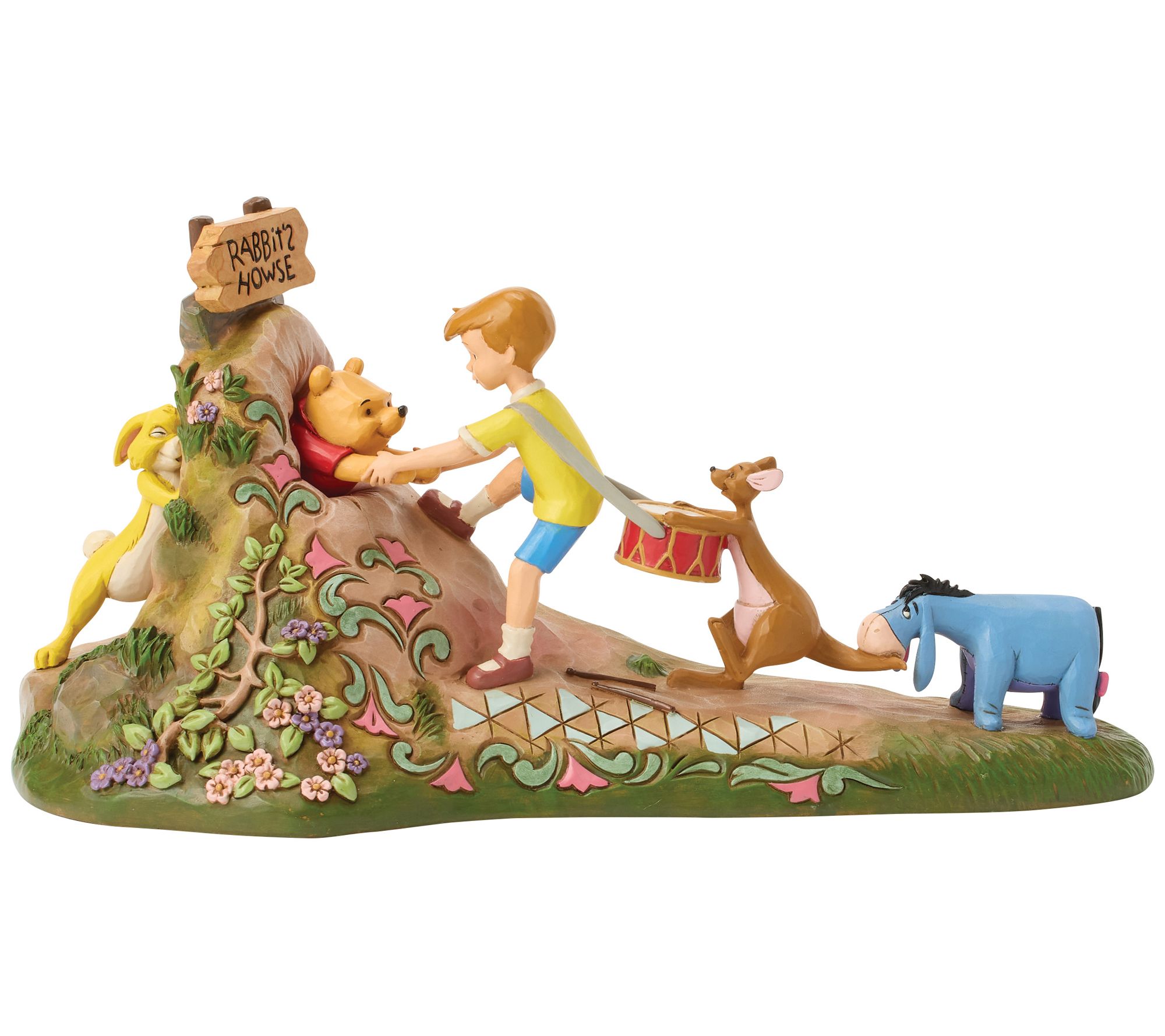 Jim Shore Disney Traditions Pooh & Friends Figurine 5.5in H