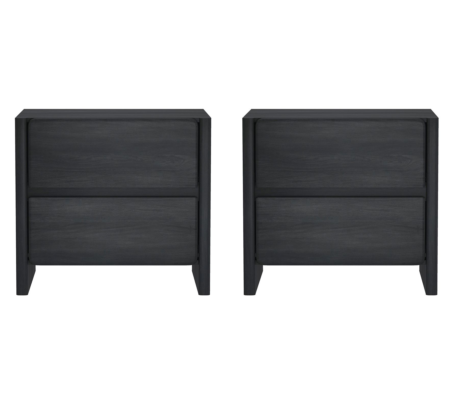 Manhattan Comfort Linda 24" Nightstand 2-DrawerSet of 2