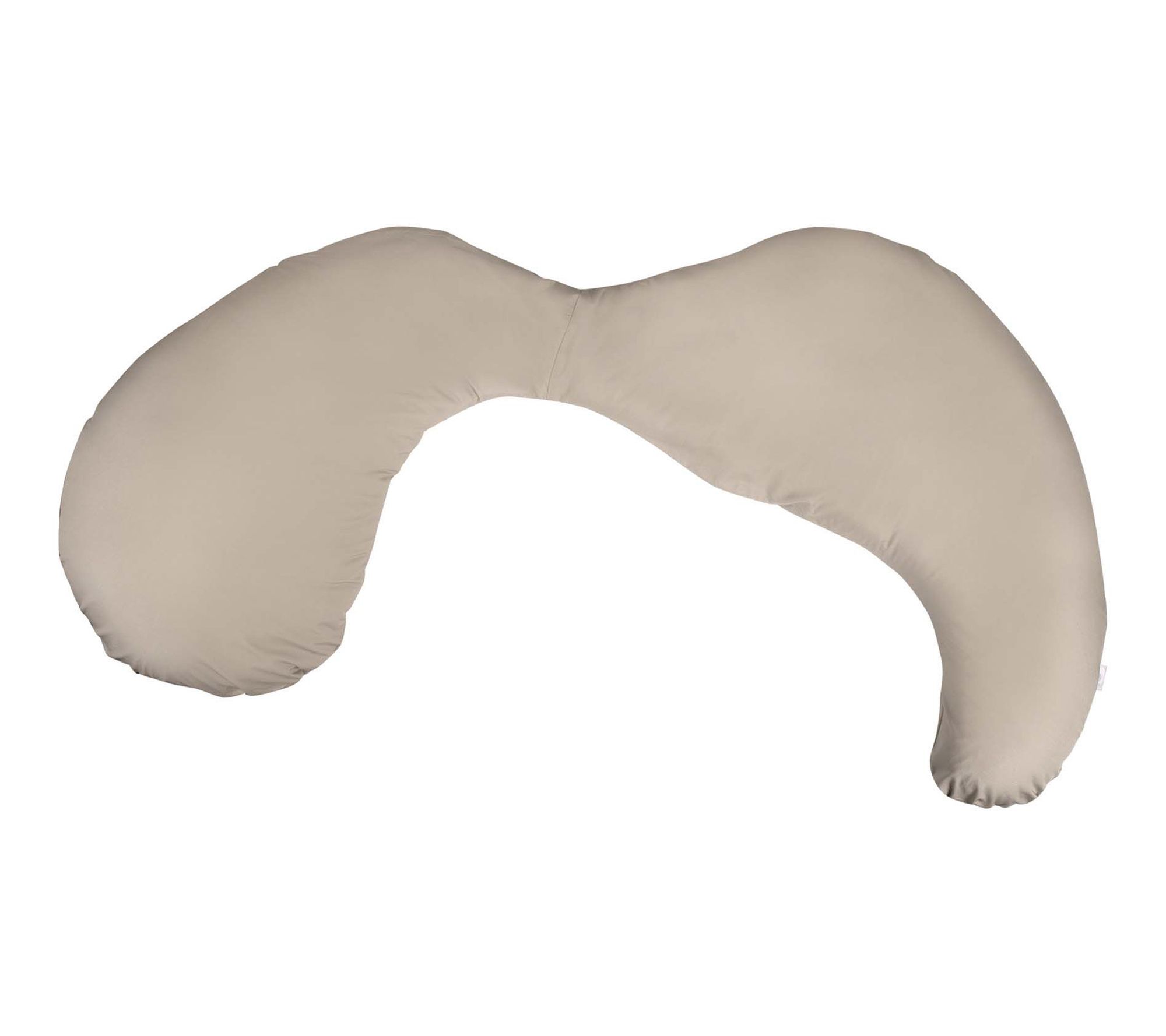 Boppy Total Body Pillow w/ Organic Cotton Cover, Biscuit