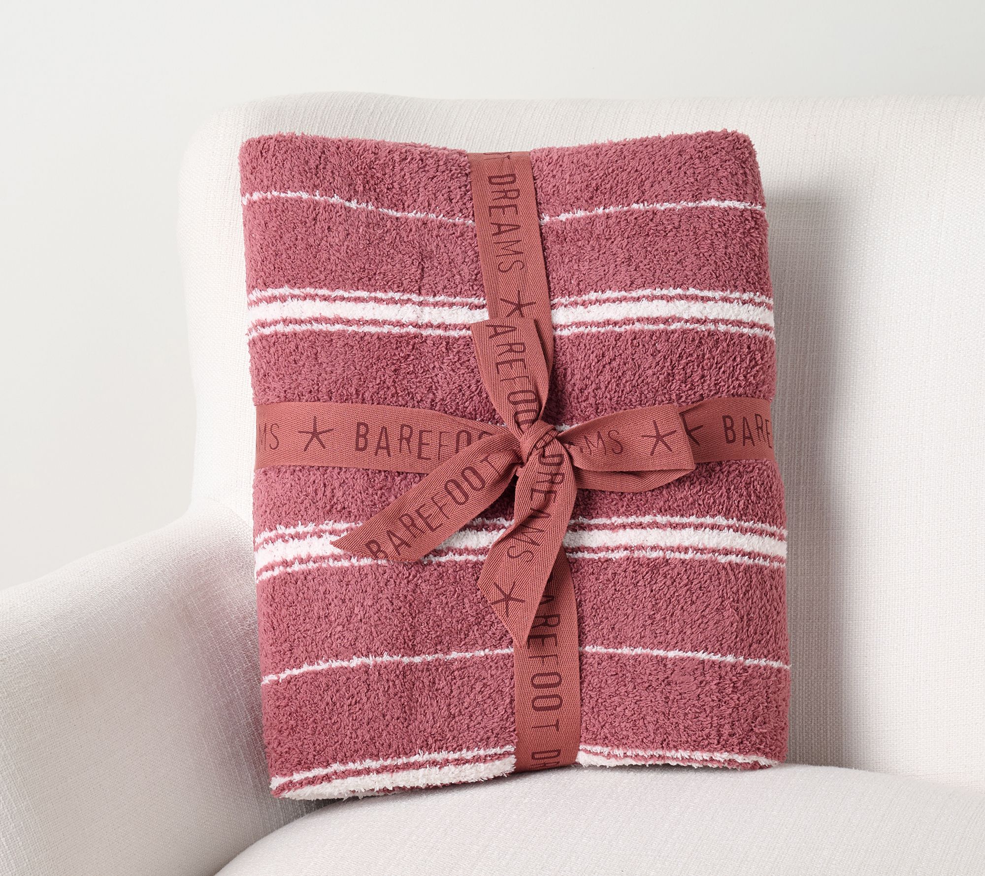 Barefoot Dreams CozyChic Farmhouse Stripe 45