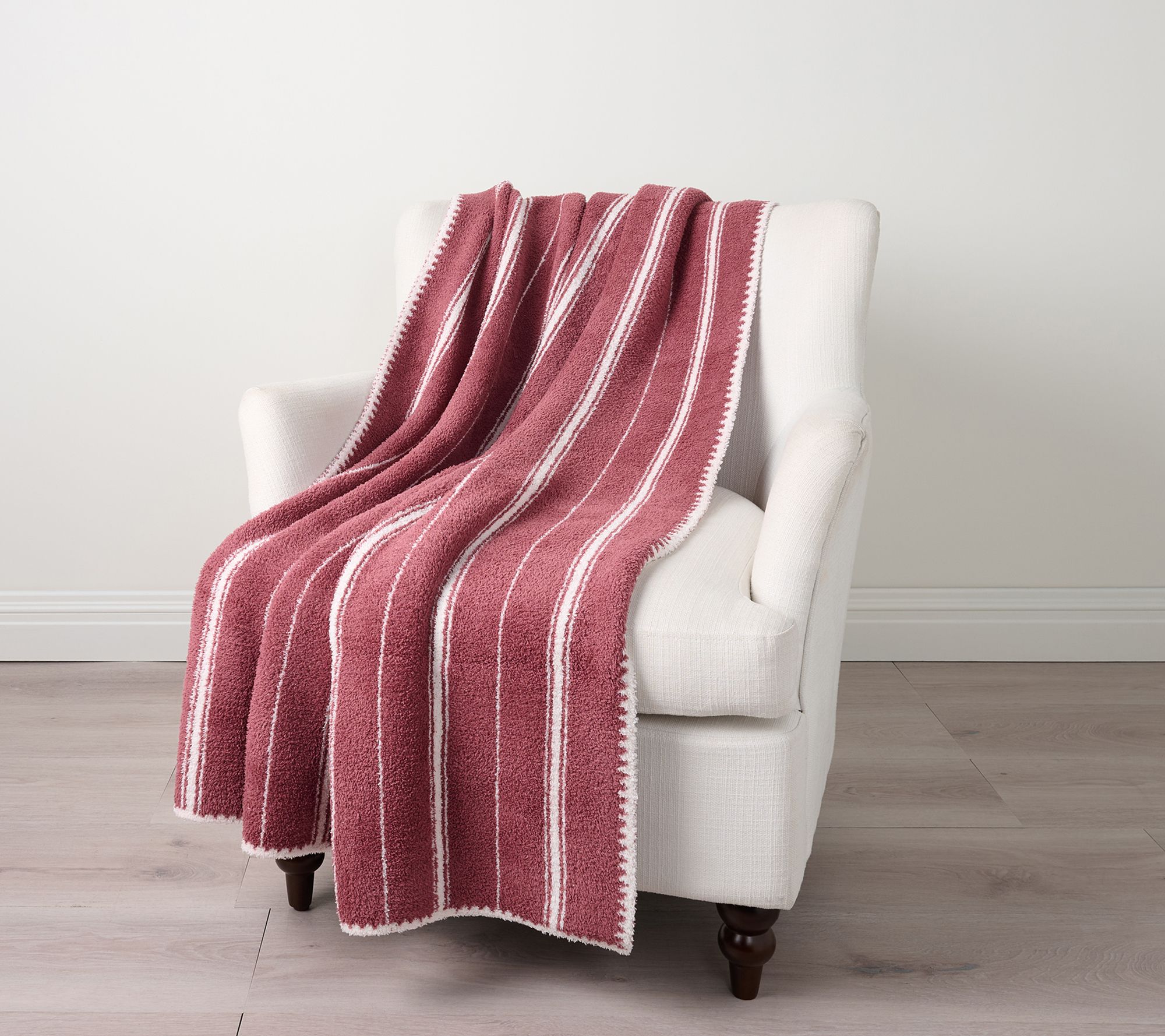 Barefoot Dreams CozyChic Farmhouse Stripe 45"x60" Blanket
