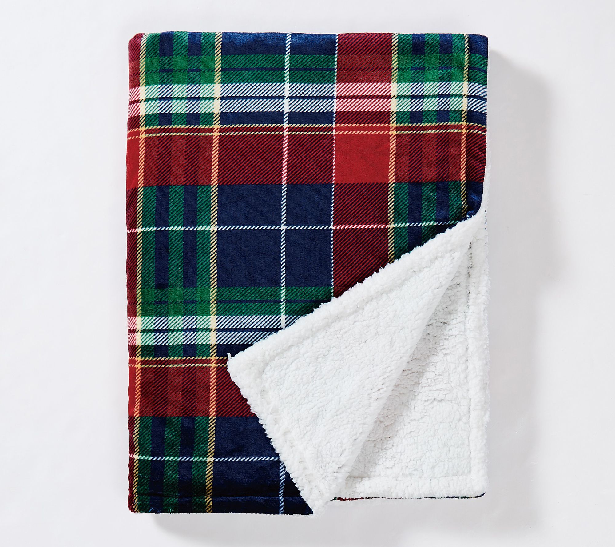 Truly Soft Cuddle Warmth Ivan Plaid 50x60 Throw