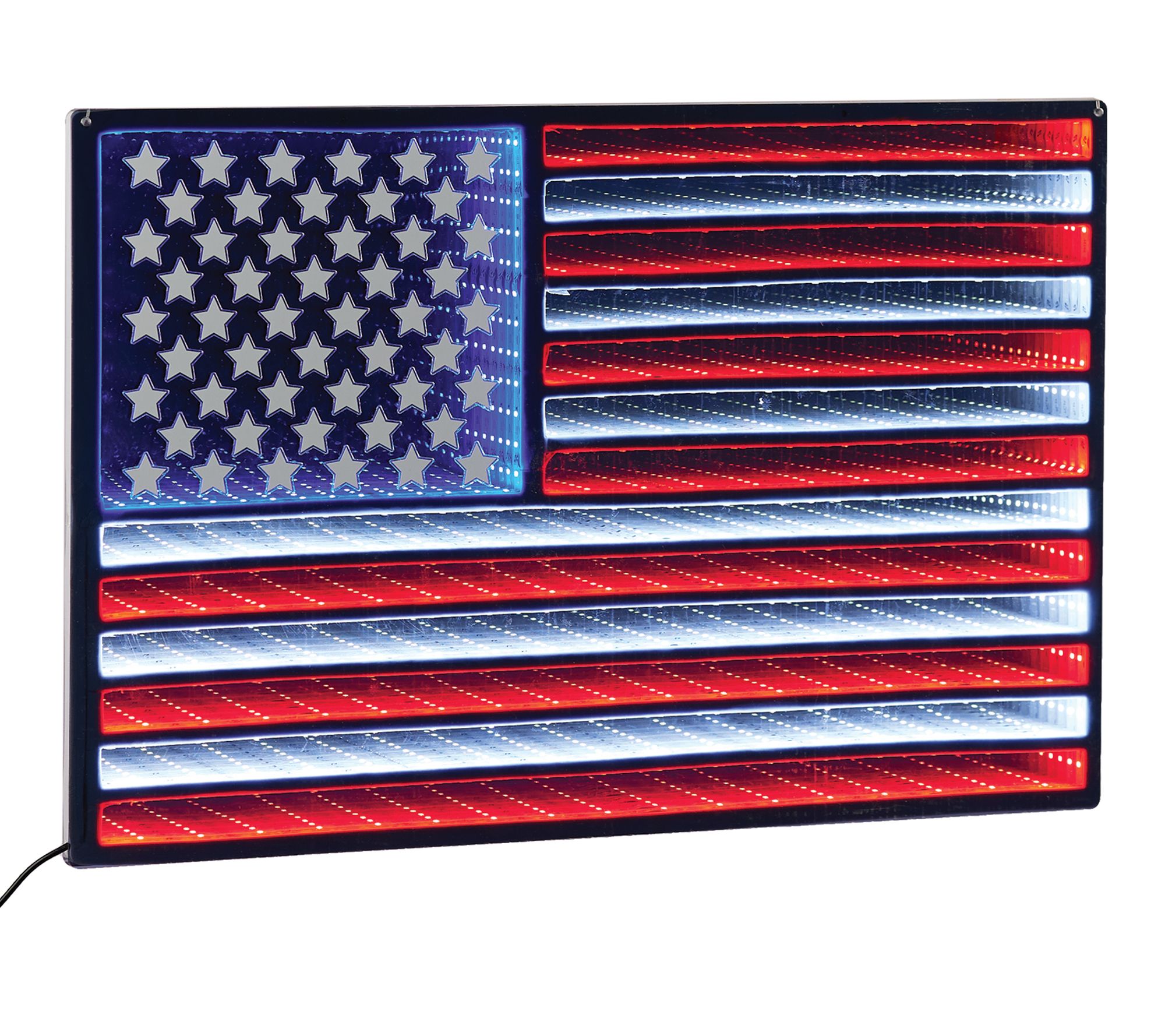 Melrose International American Flag Ekko LightDisplay 23"L