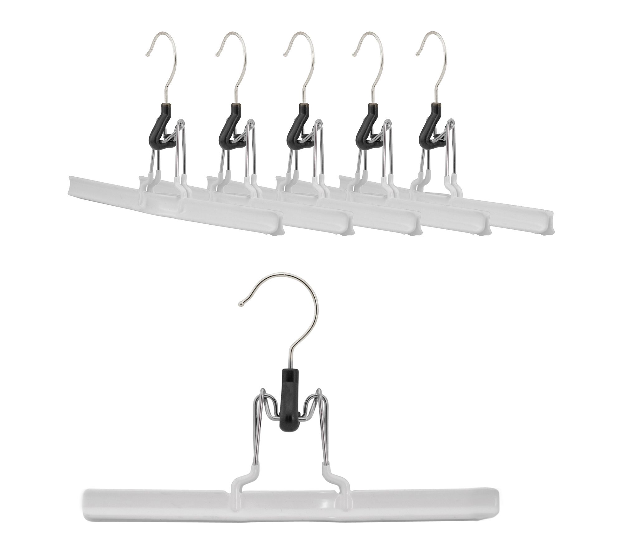 MAWA 5pc Pant Cuff Clamp Hanger