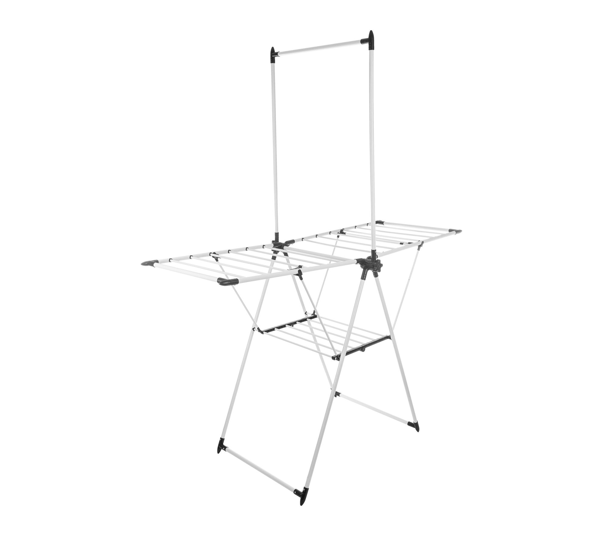 Home-Complete 2-Level Laundry Drying Rack Adjustable Wings