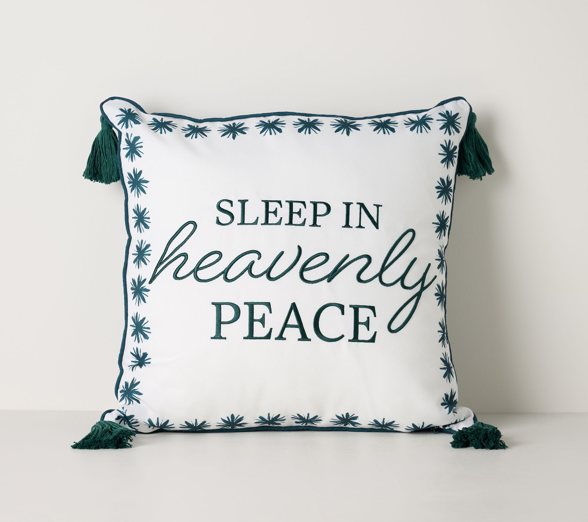 "As Is" Sleep In Heavenly Peace 18" x 18" Dec Pillow by Kim Gravel