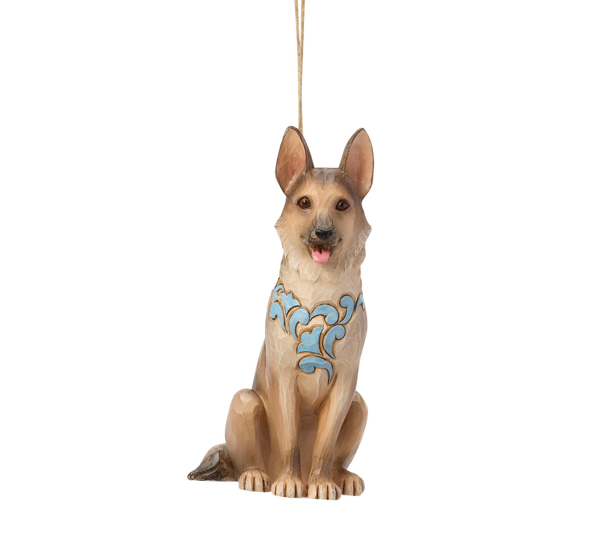 Jim Shore Heartwood Creek German Shepherd Dog Hanging Ornament