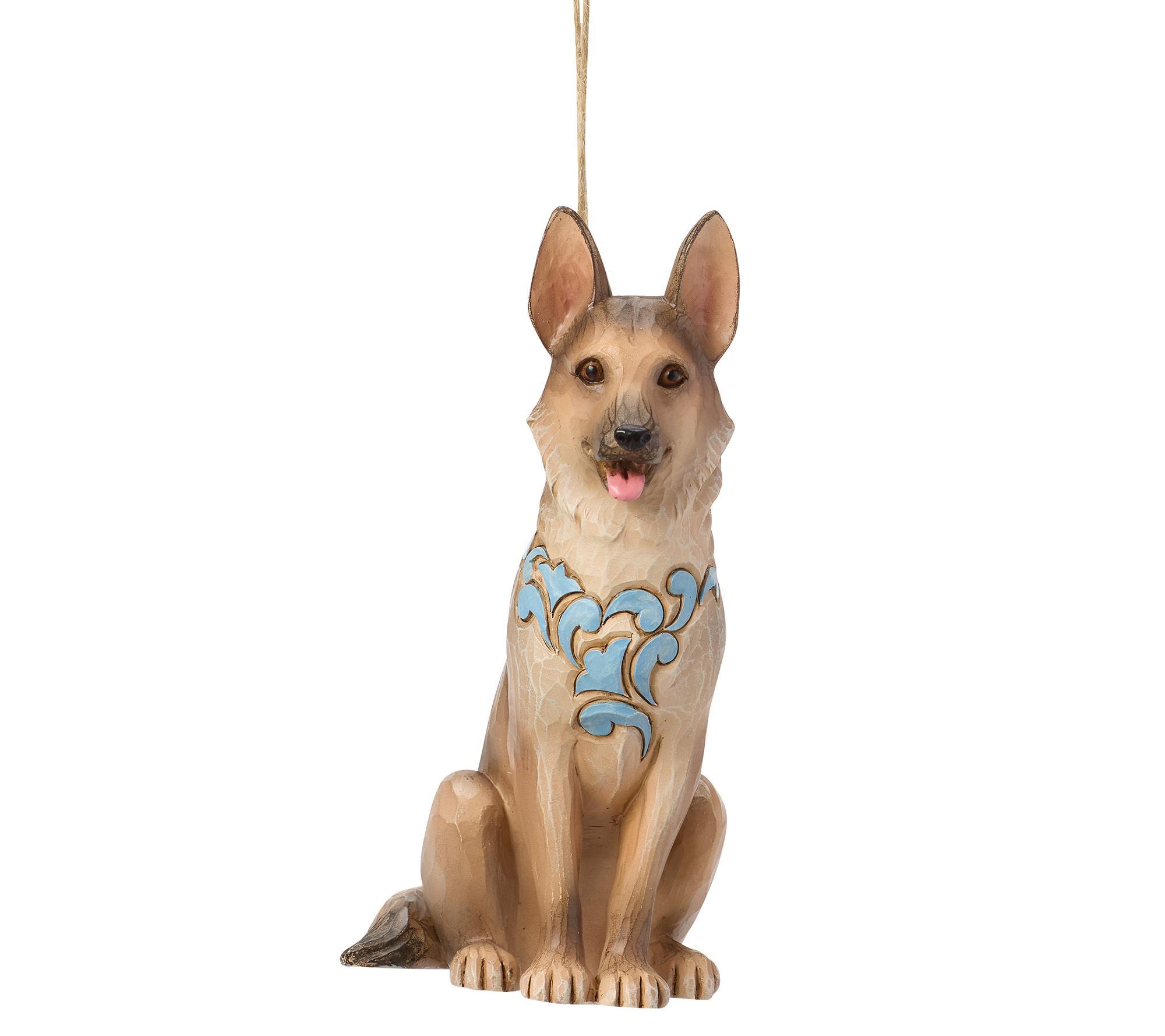 Jim Shore Heartwood Creek German Shepherd Dog Hanging Ornament