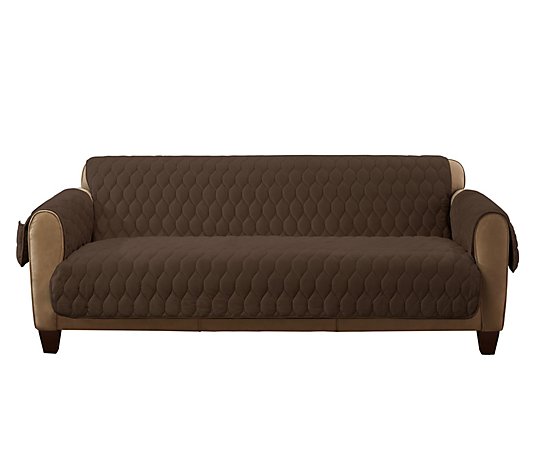 Sure Fit Sofa Plush Comfort Waterproof Furniture Cover