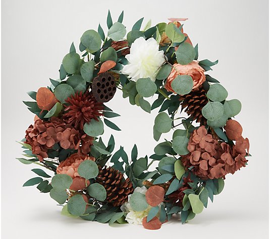 Simply Stunning Vintage-Style Fall Wreath by Janine Graff