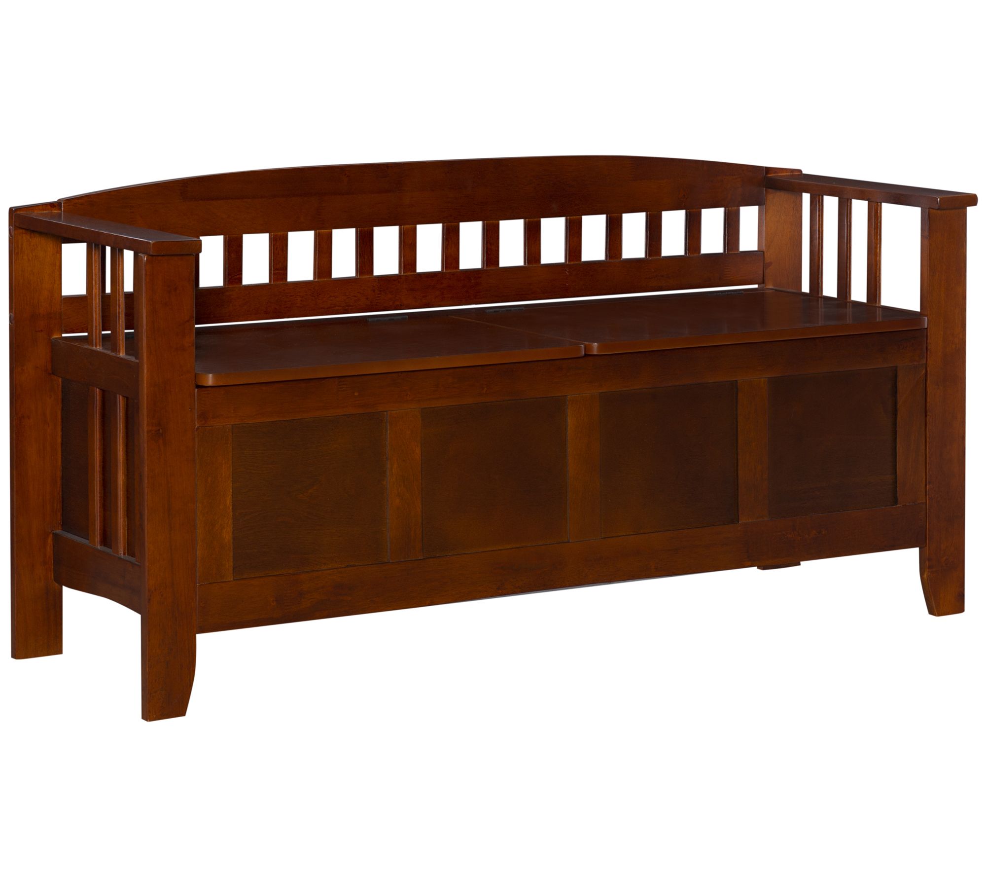 Linon Home Easton Split Storage Bench