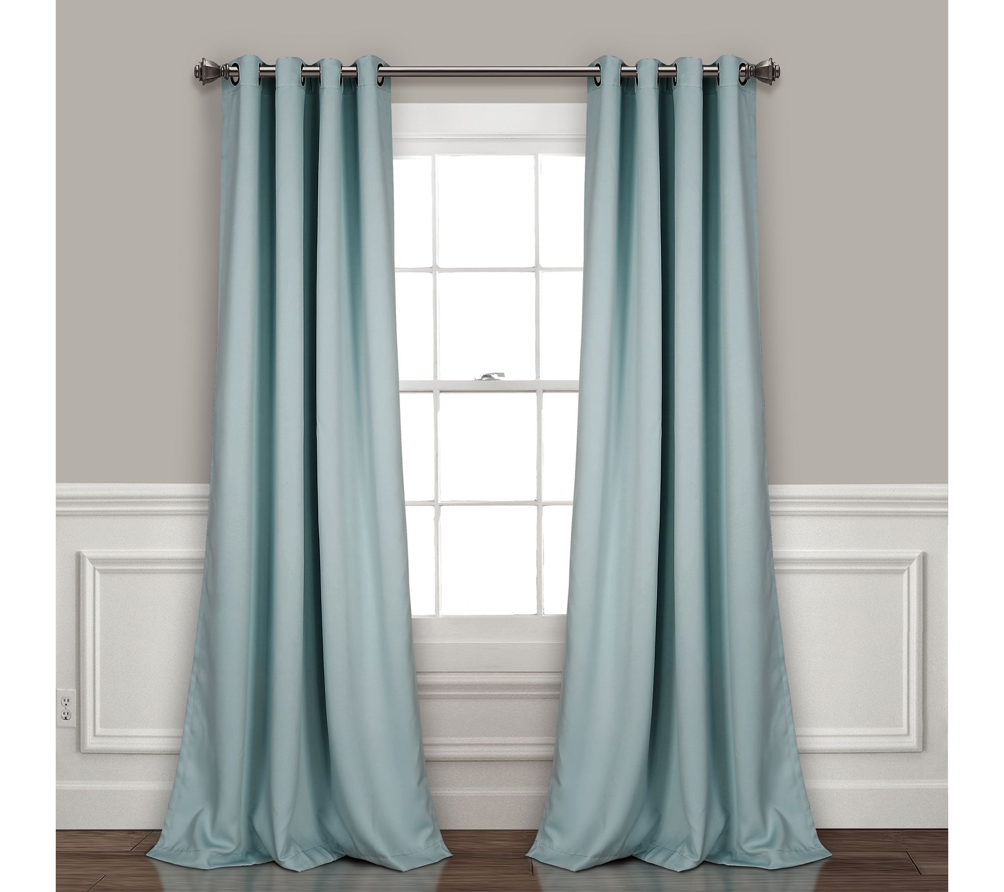 Grommet Blackout 52" x 95" Window Curtains by Lush Decor