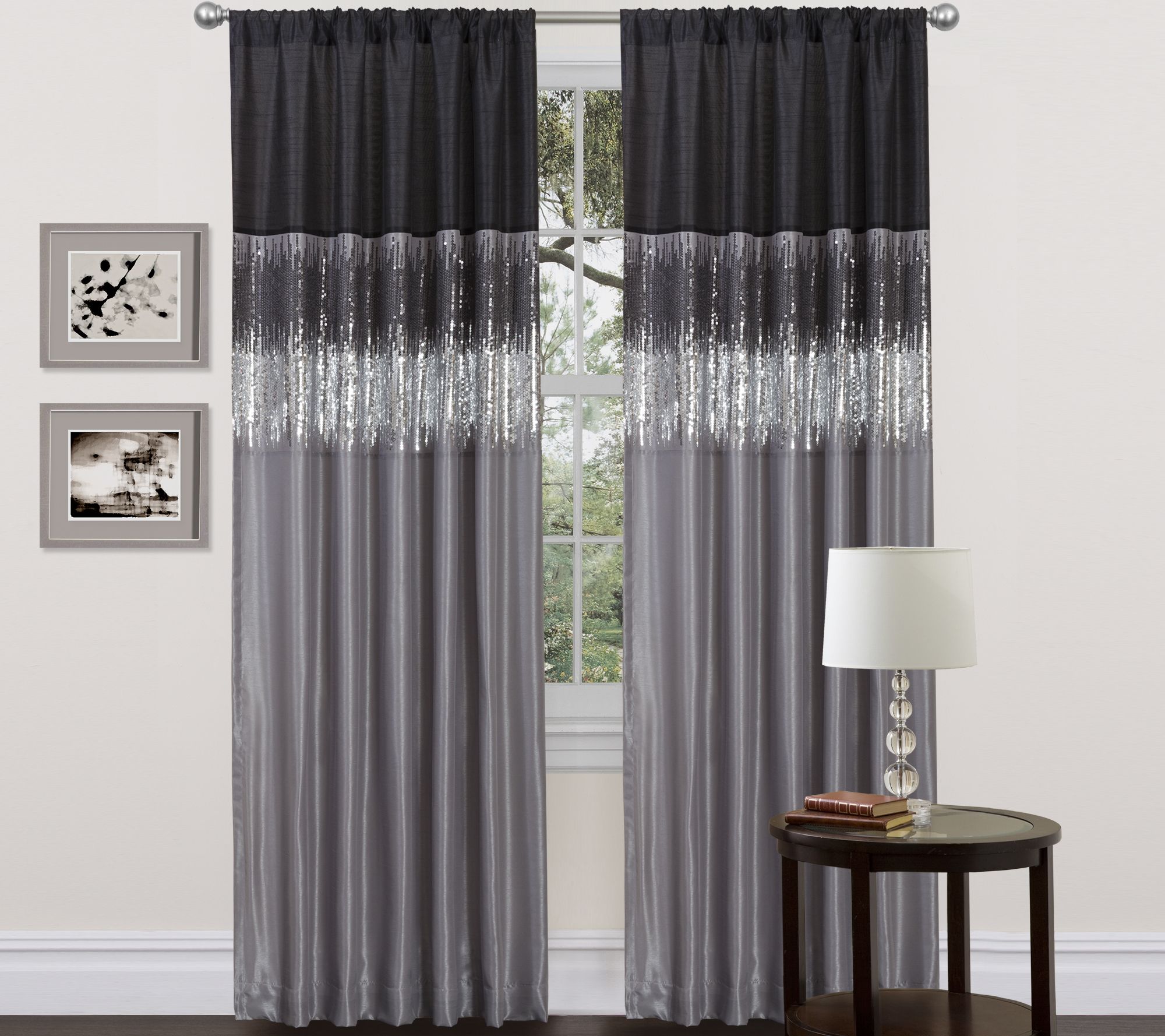 Night Sky Single Window Panel by Lush Decor