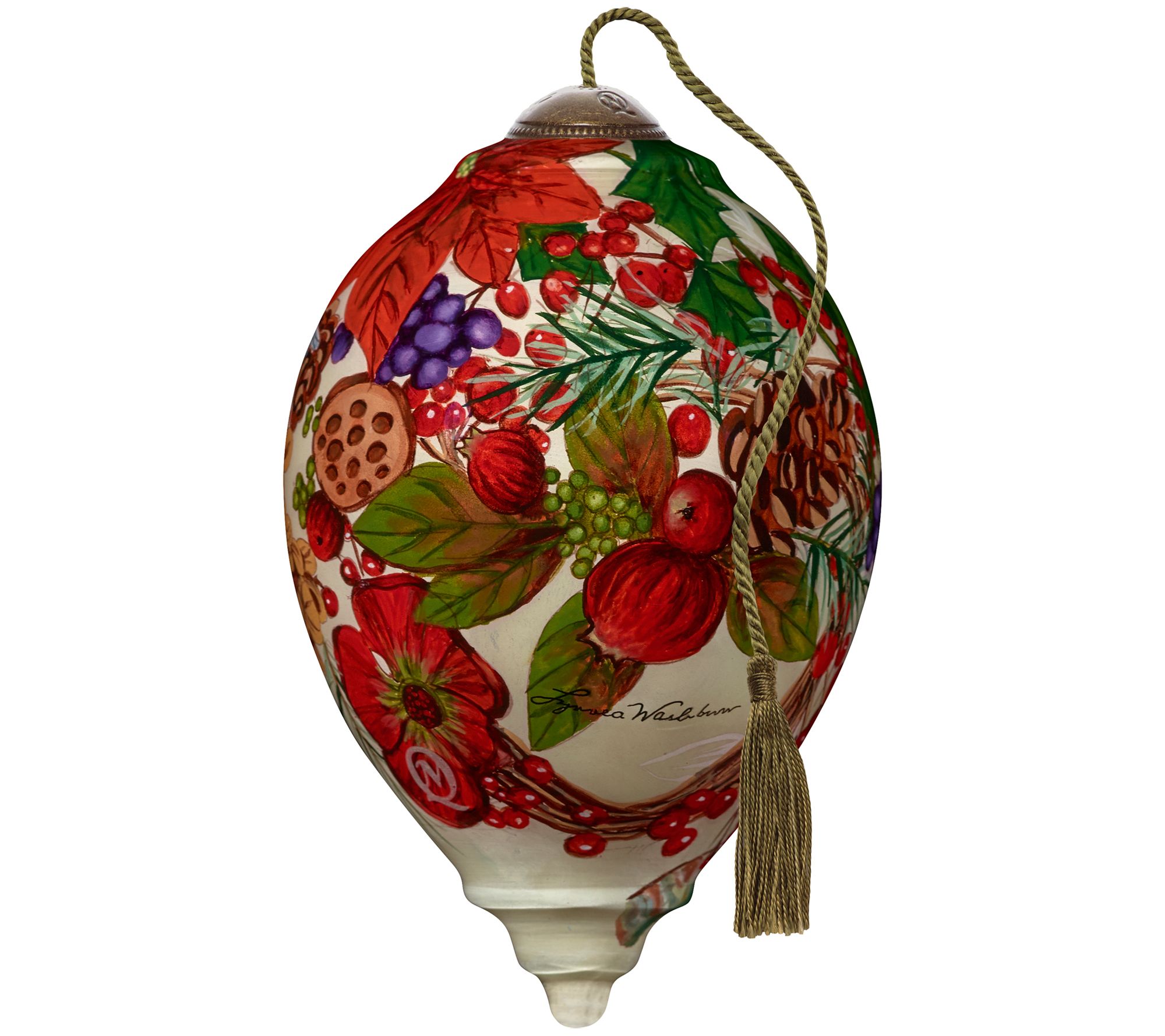 Christmas Meadow Ornament by Ne'Qwa