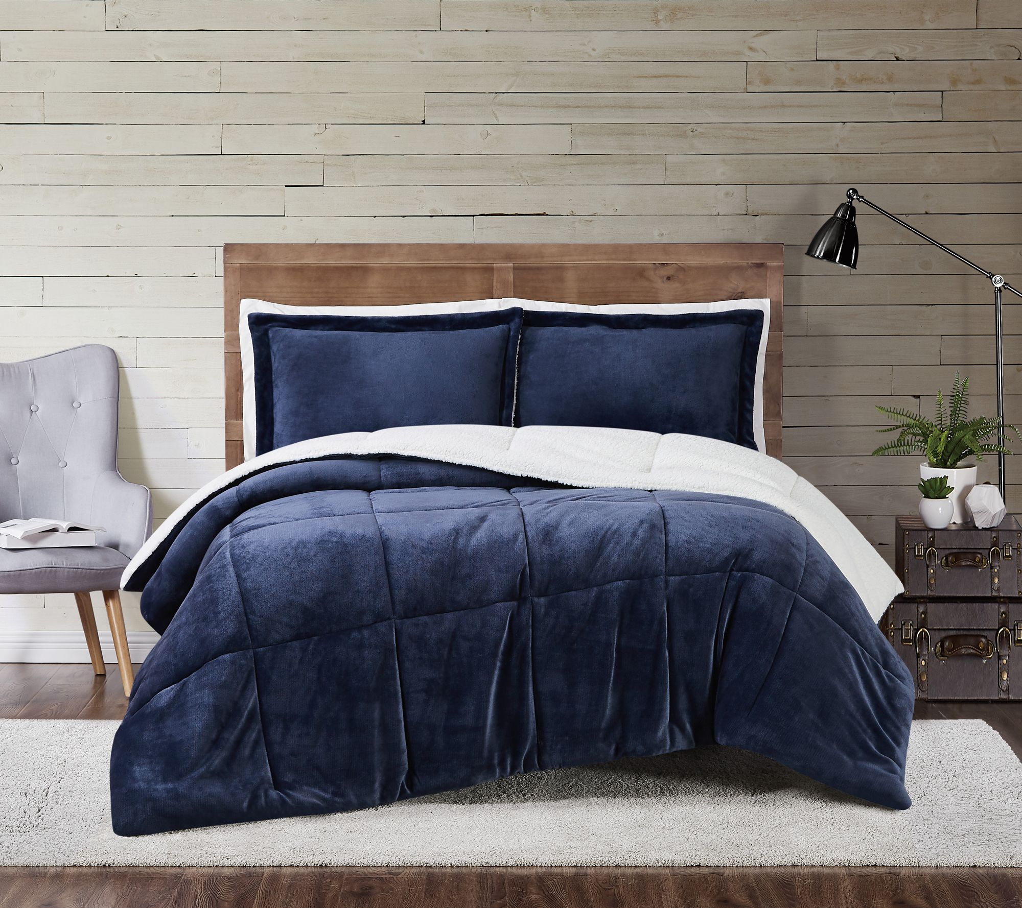 Truly Soft Cuddle Warmth Twin XL Comforter Set