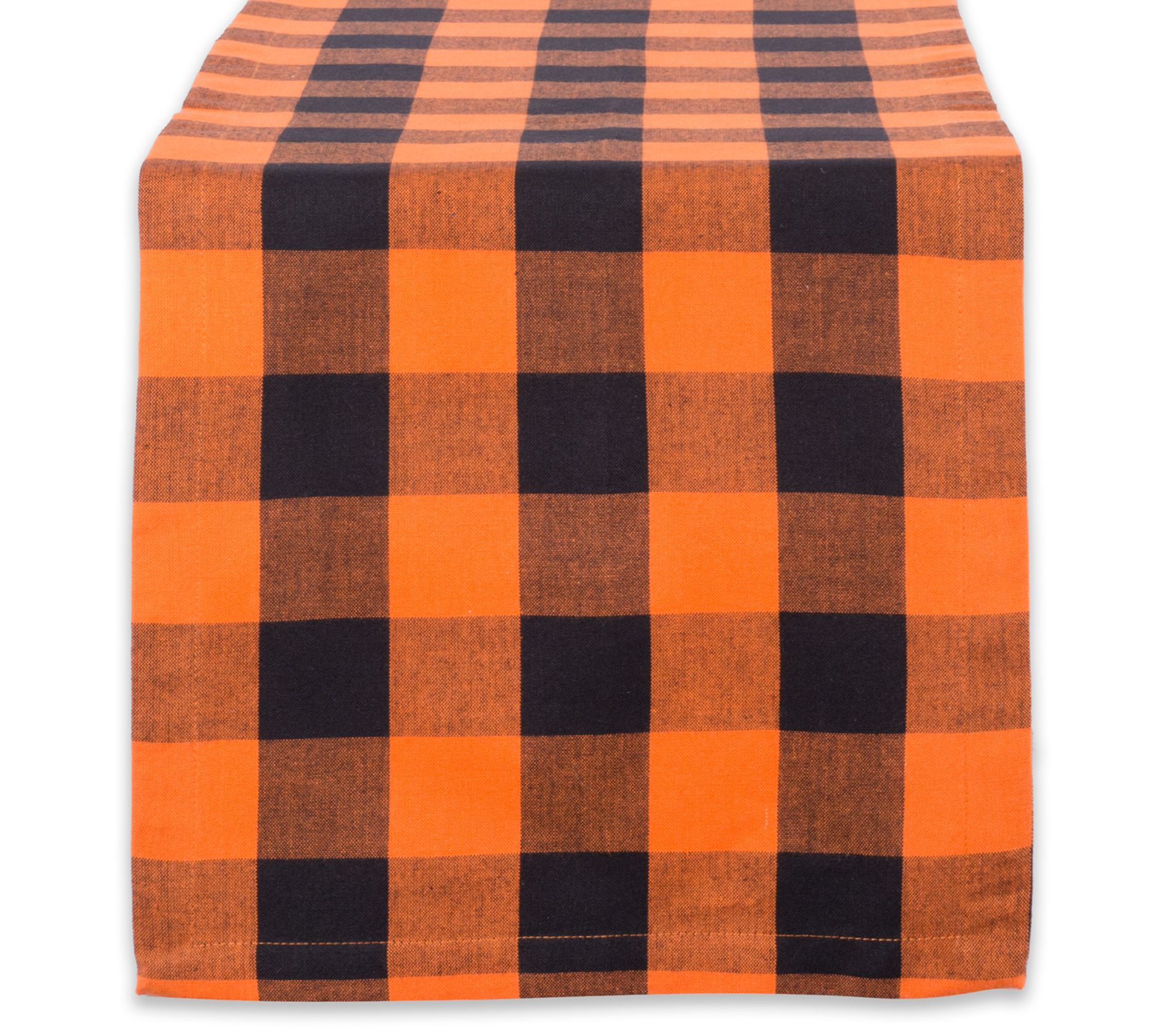 Design Imports Buffalo Check Plaid Table Runner14" x 72"