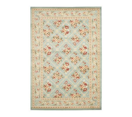Lyndhurst Floral Lattice Power Loomed 3'3" x 5'3" Rug