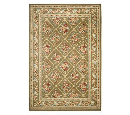 Lyndhurst Floral Lattice Power Loomed 3'3" x 5'3" Rug