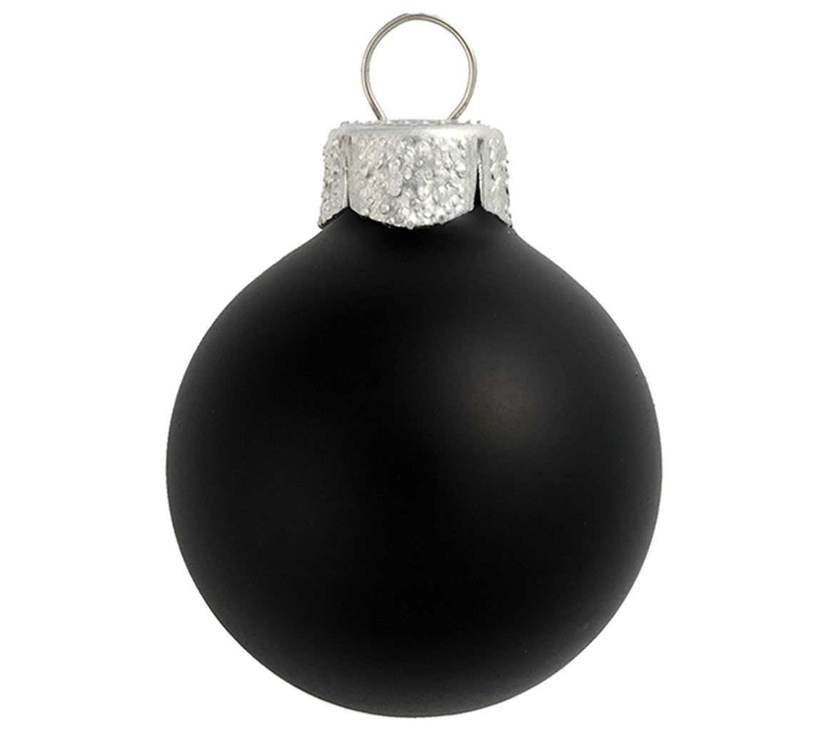 Whitehurst 6-Pc Set of 4" Glas s Ornaments, Ma tte Finish