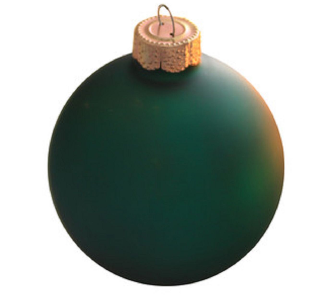 Whitehurst 6-Pc Set of 4" Glas s Ornaments, Ma tte Finish